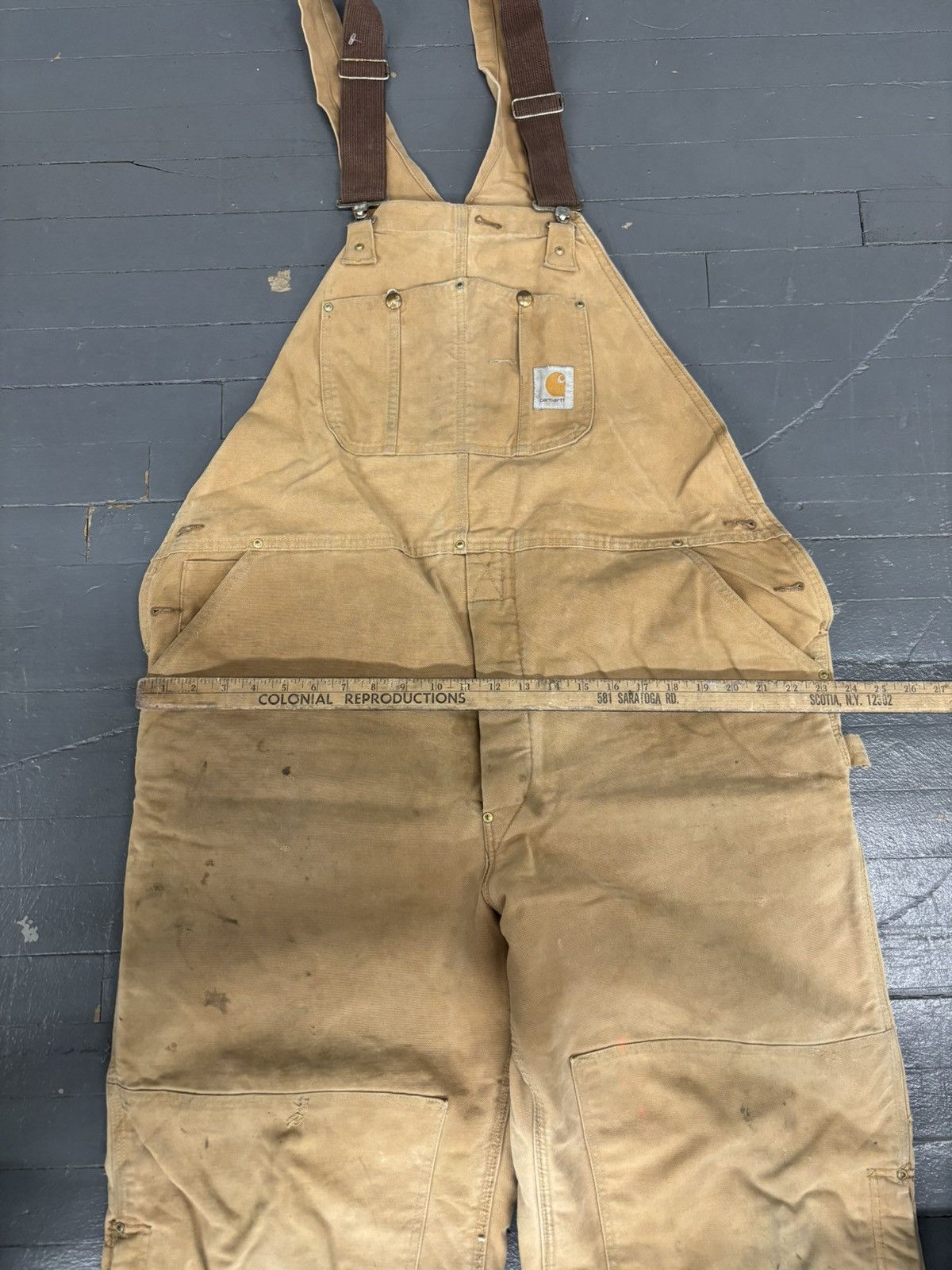 Carhartt × Vintage Vintage Carhartt overalls Size US 38 / EU 54 - 3 Thumbnail