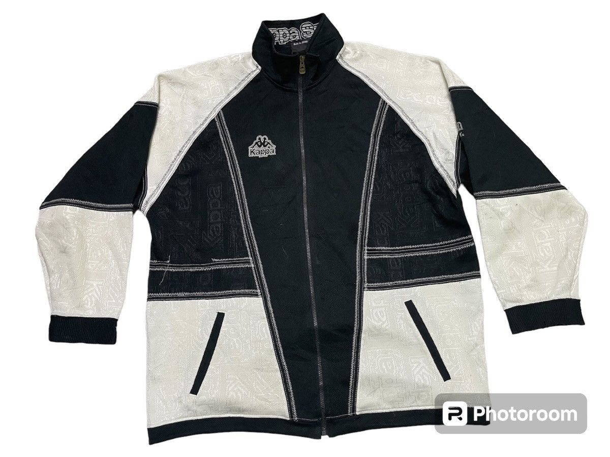Japanese Brand × Kappa × Vintage 90s KAPPA ZIPPER JACKET FULLPRINT Size US L / EU 52-54 / 3 - 1 Thumbnail