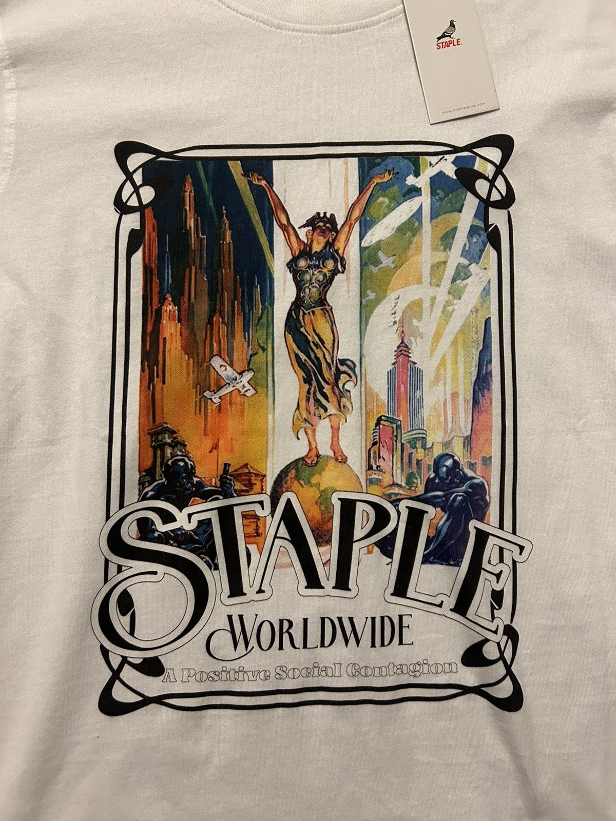 Staple Jeff Staple Staple Pigeon ‘Worldwide’ Tee Size Small Size US S / EU 44-46 / 1 - 6 Thumbnail