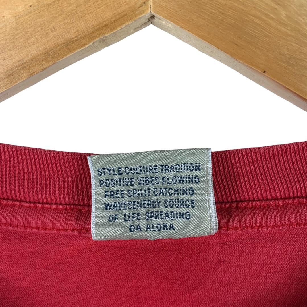 Vintage Vintage PIKO Big logo surfing red tee Size US XXL / EU 58 / 5 - 10 Thumbnail