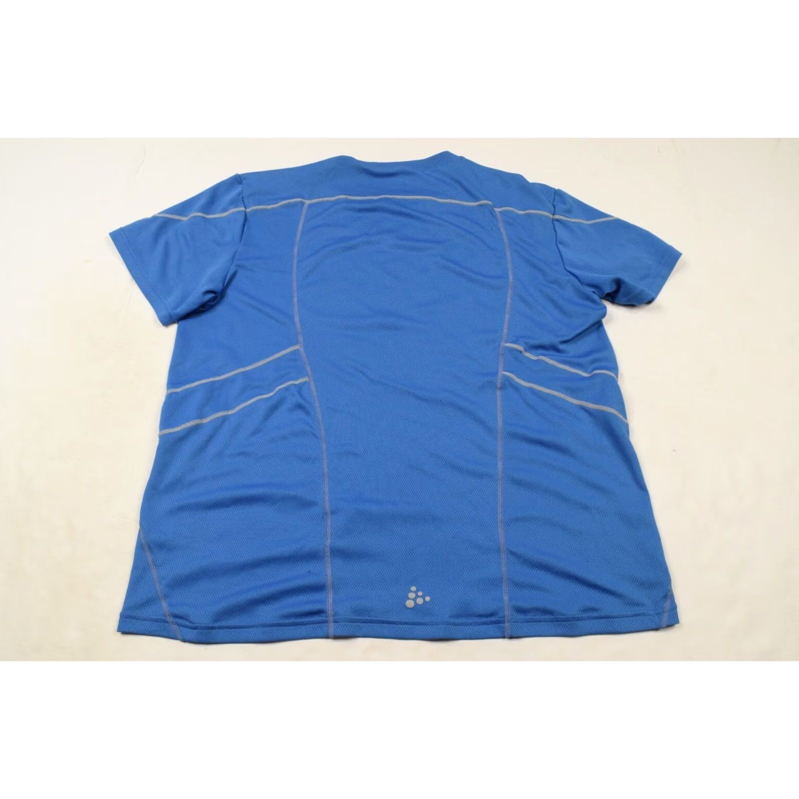 Layer 8 CRAFT Light Blue L1 Ventilation Short Sleeve Hiking Base Layer Top Womens L Shirt Size L / US 10 / IT 46 - 7 Thumbnail