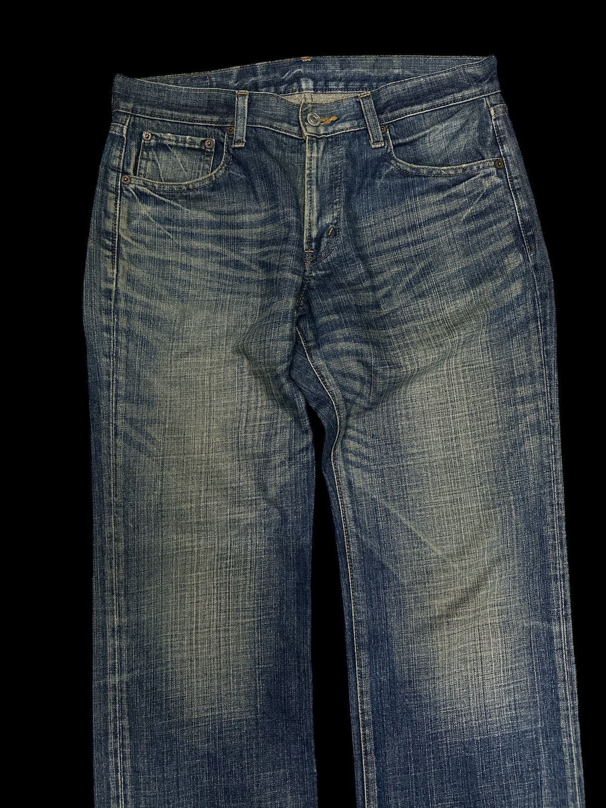 Vintage japanese Brand Bobson Crackwash ❗️💥 Size US 32 / EU 48 - 3 Thumbnail