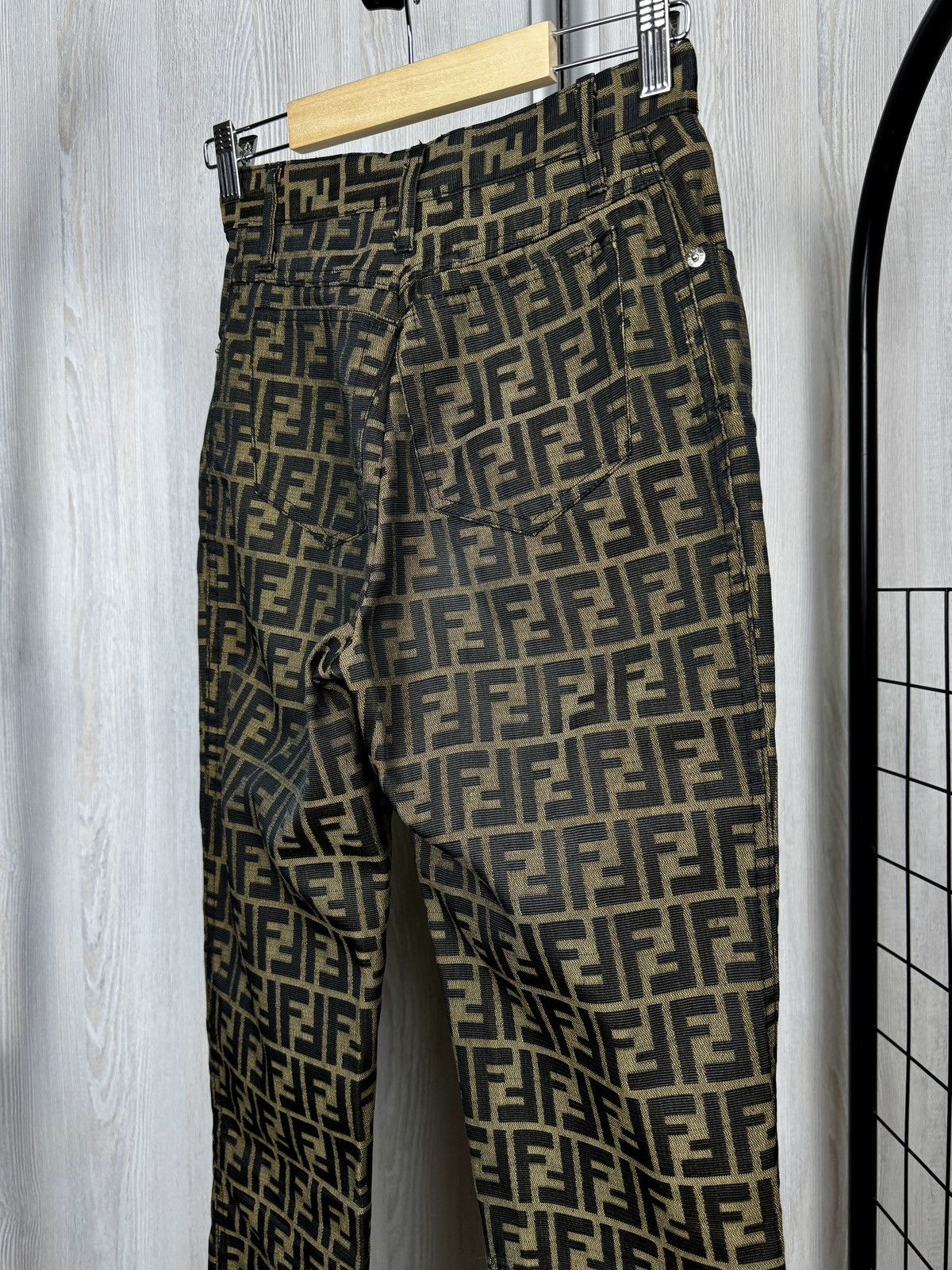 Fendi Fendi vintage Zucca FF monogram pants rare all over print Size 25" / US 0 / IT 36 - 9 Thumbnail