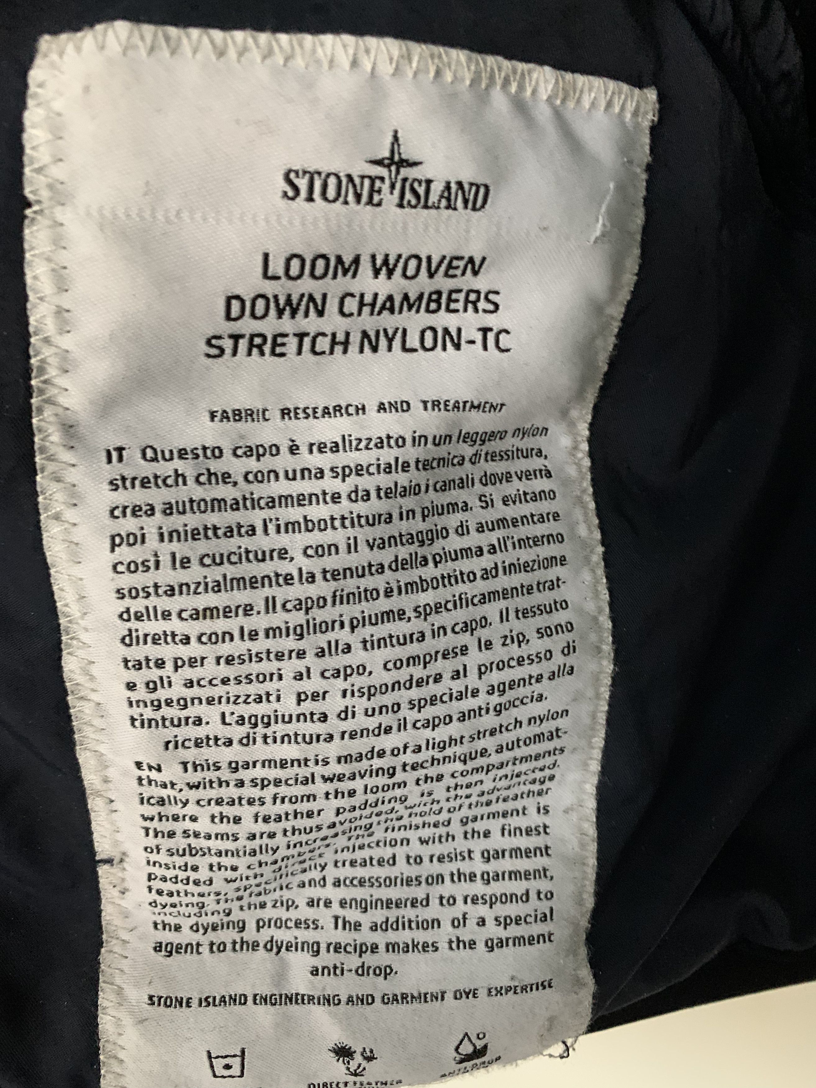 Stone Island Stone Island Mens Down Jacket S Size US S / EU 44-46 / 1 - 2 Thumbnail