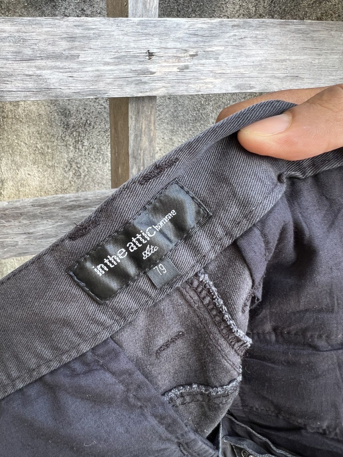 In The Attic Vintage In The Attic Modern Cargo Pants with Zipper & Buckle Size 33" - 9 Thumbnail