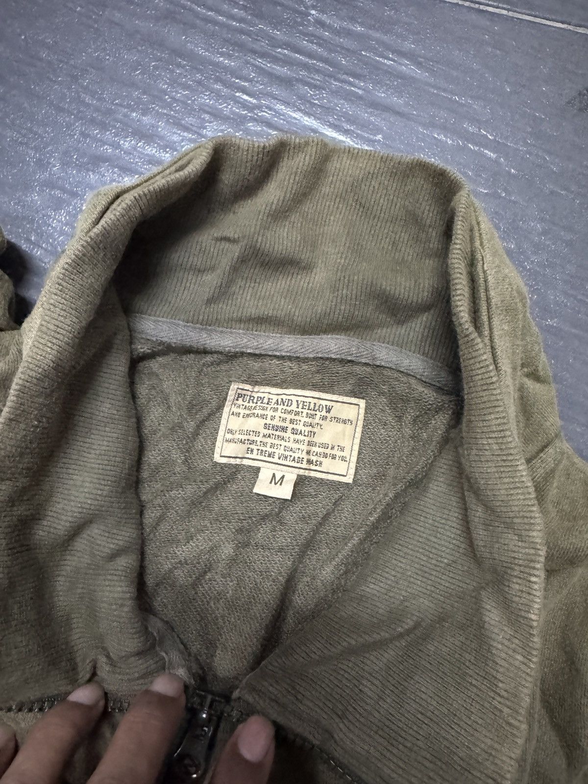 Japanese Brand DIG DEEP CROSS PUNK STYLE SUKAJAN JACKET Size US M / EU 48-50 / 2 - 3 Thumbnail
