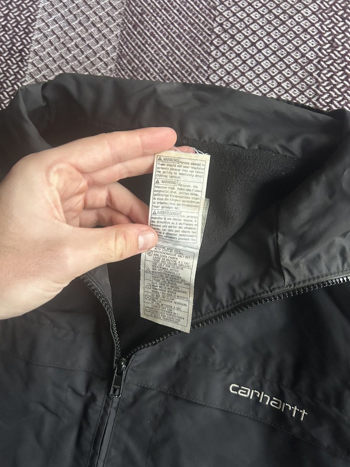 Carhartt Vintage Carhartt Bomber Jacket 100% Nylon Faded Cond Size XL Size US XL / EU 56 / 4 - 9 Thumbnail