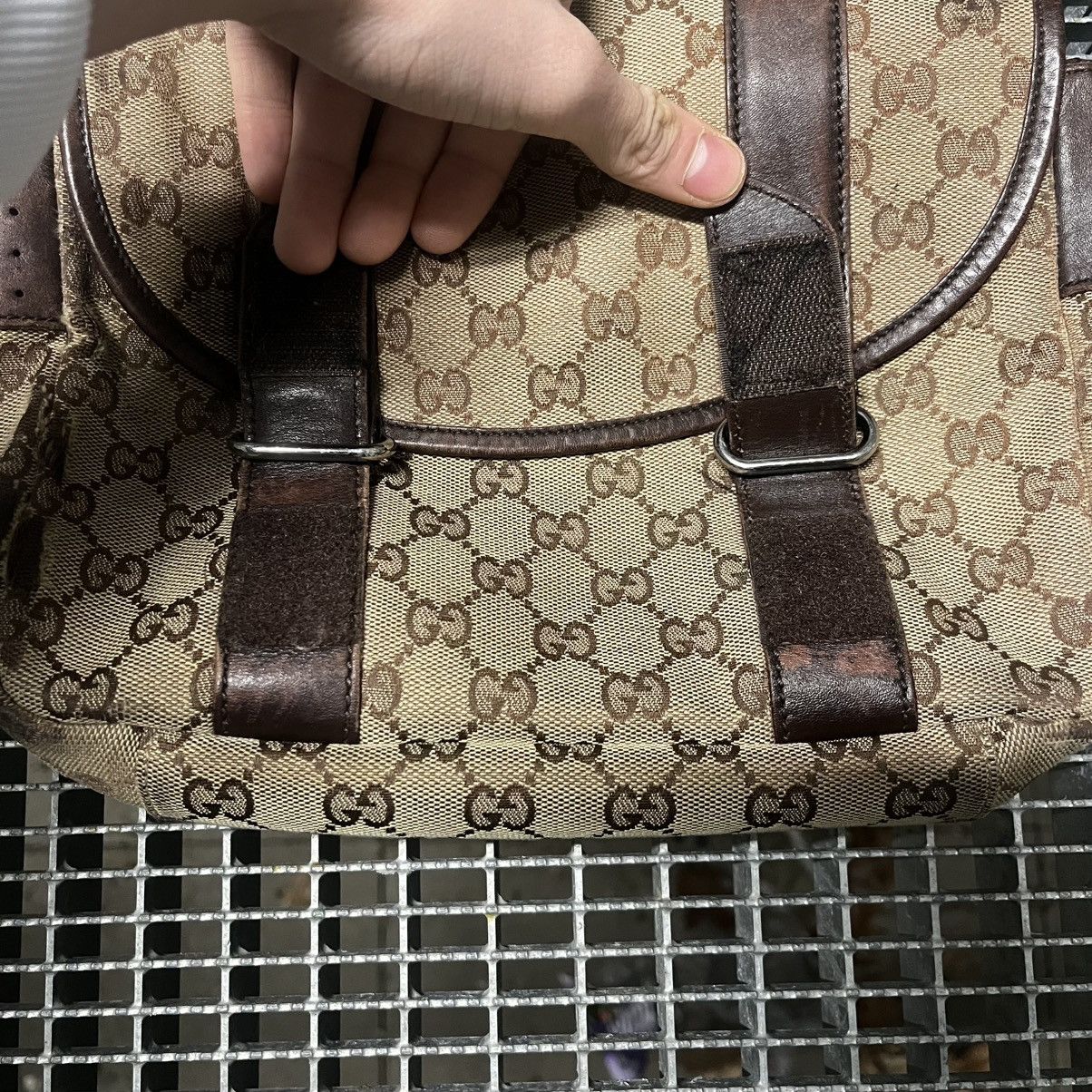 Gucci Vintage Gucci Shoulder Bag Messenger Monogram Logo G Italy Size ONE SIZE - 4 Thumbnail