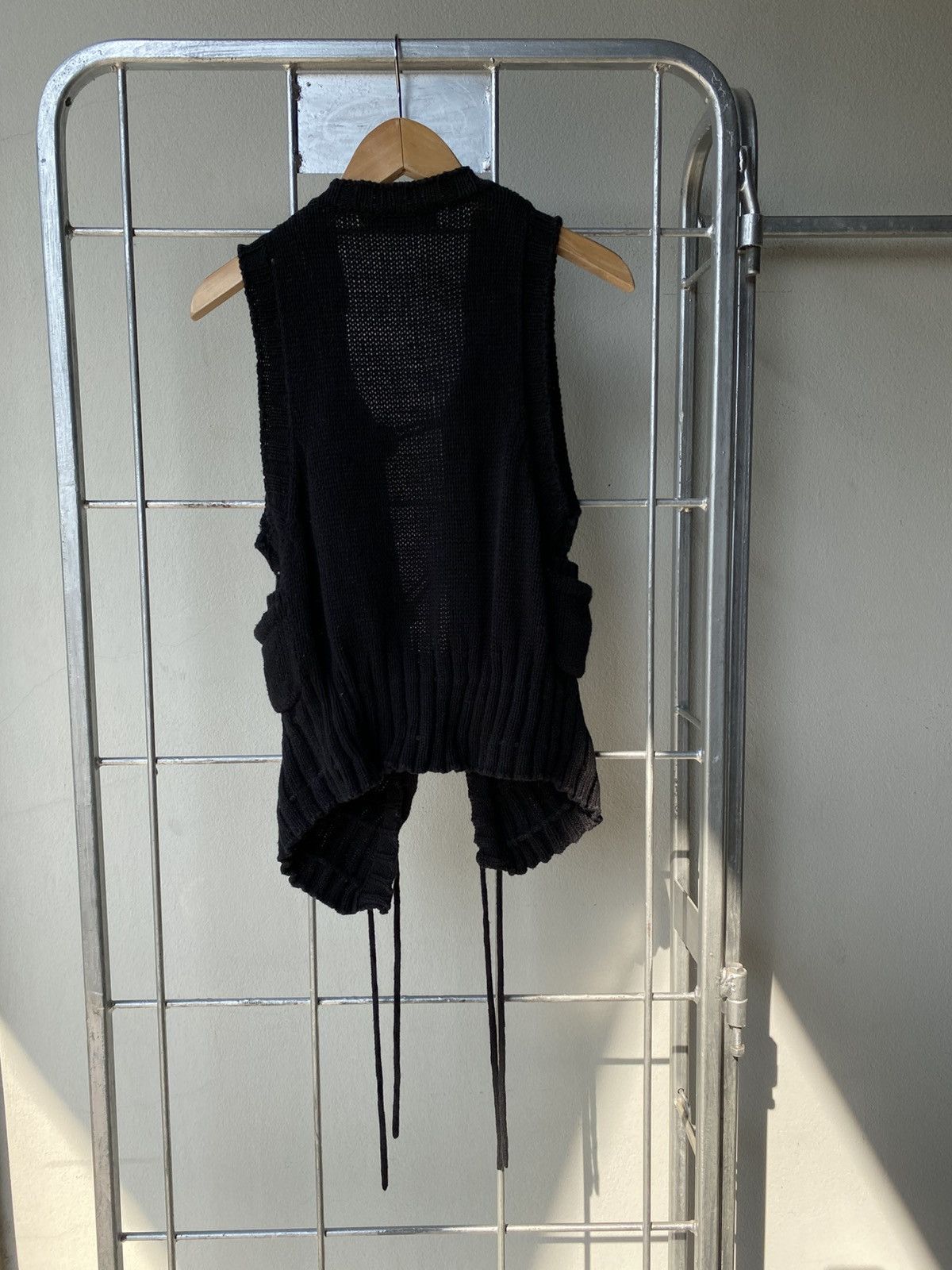 See by Chloe SEE BY CHLOÉ Black Knit Vest Size S / US 4 / IT 40 - 4 Thumbnail
