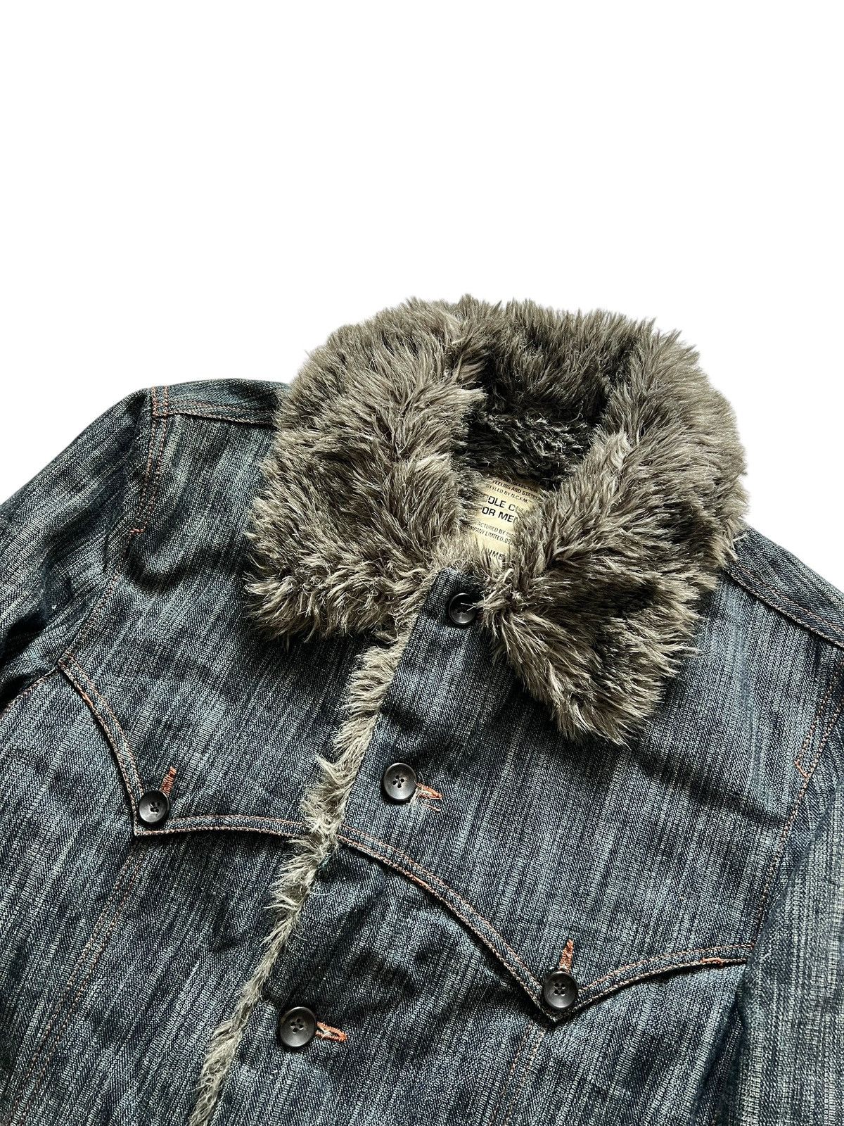 Nicole Club Nicole Club Fur Denim Jacket 4 Pockets Size US L / EU 52-54 / 3 - 3 Thumbnail