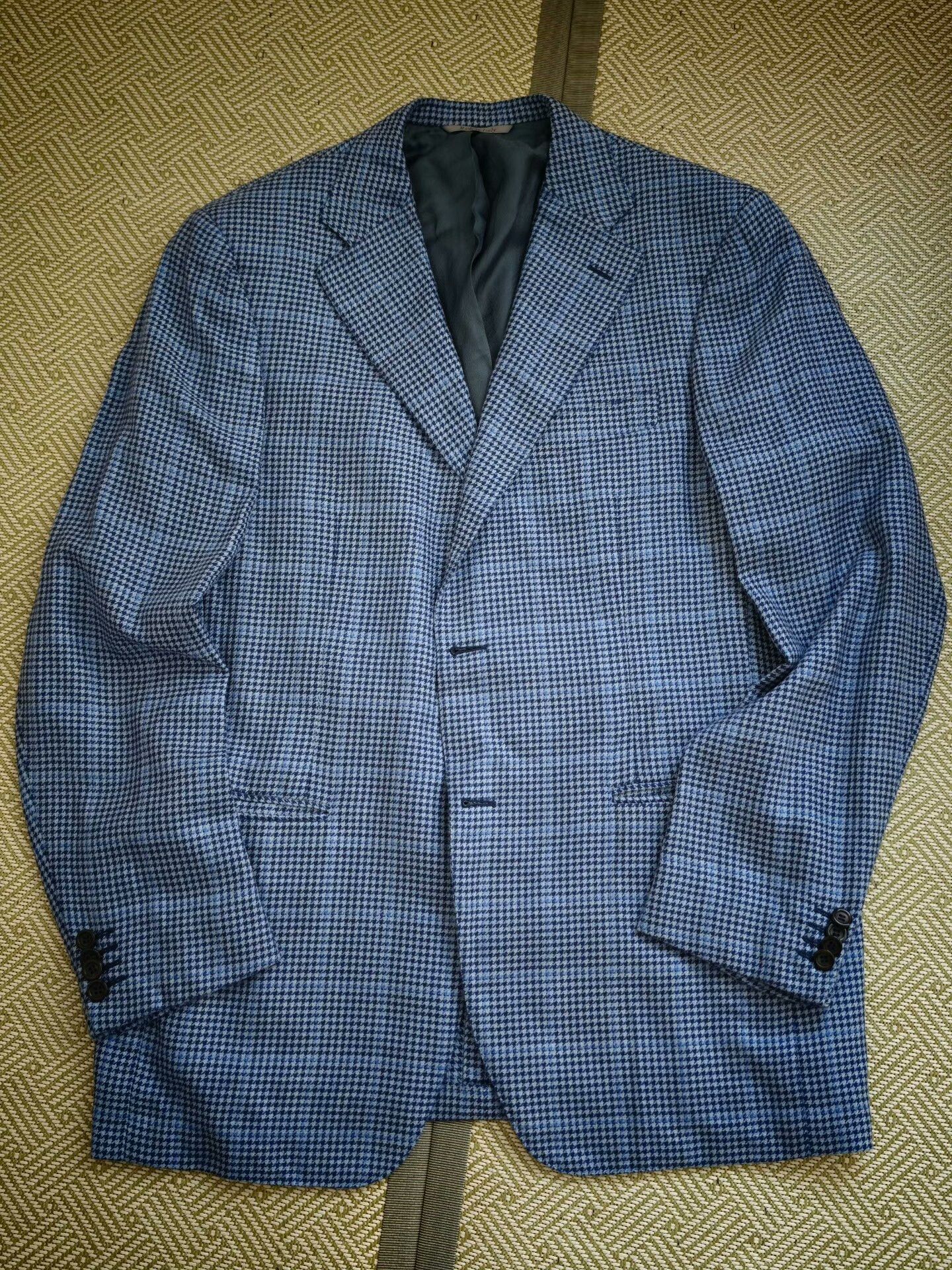 Canali canali cashmere suit in classic houndstooth Size US L / EU 52-54 / 3 - 1 Thumbnail