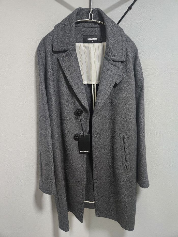 Dsquared2 DSQUARED2 over-fit wool coat Size M / US 6-8 / IT 42-44 - 3 Thumbnail