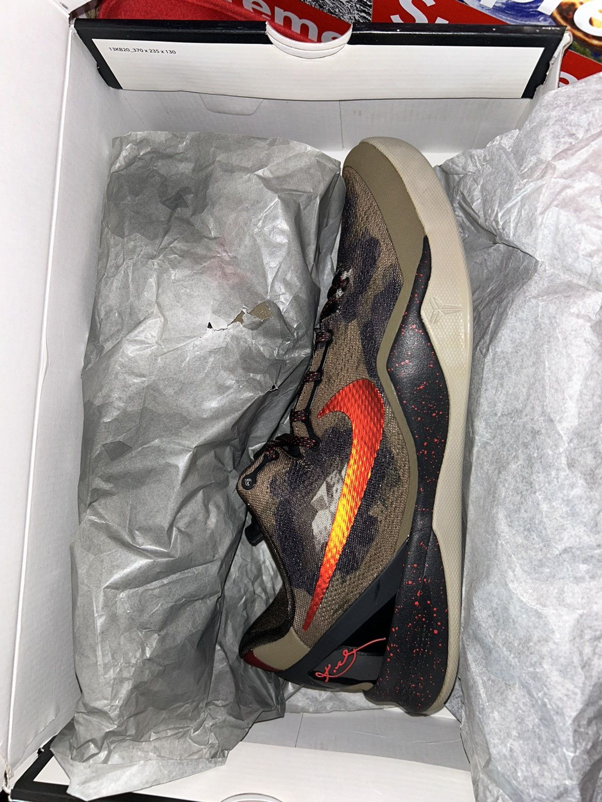 Nike Nike Kobe 8 'Python' 555035-300 size 13 with box Size US 13 / EU 46 - 12 Thumbnail
