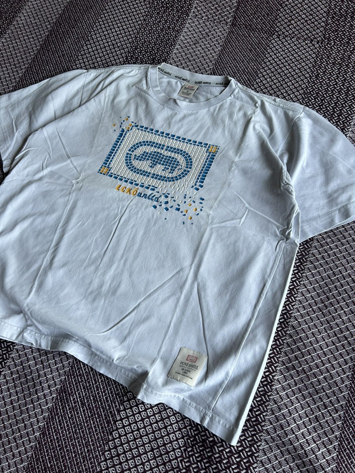 Ecko Unltd. × Vintage Ecko Unltd. Vintage Rap T-shirt Big logo Streetwear Style M Size US M / EU 48-50 / 2 - 2 Thumbnail
