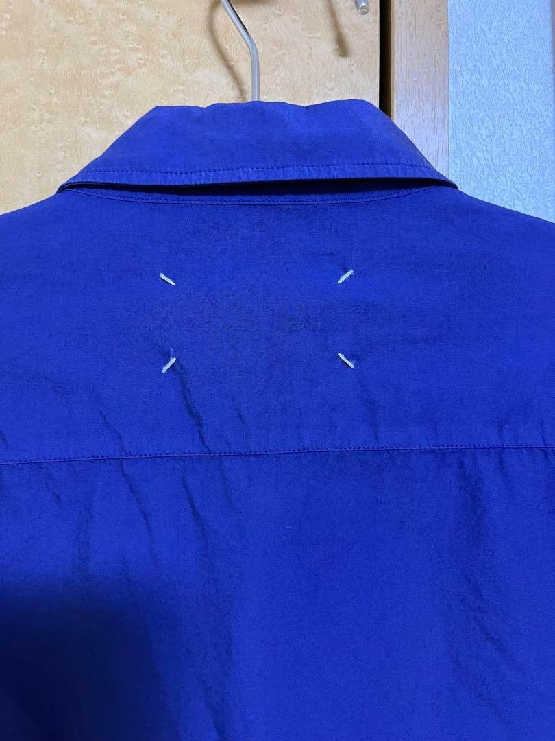 Maison Margiela o1tko10825 Shirt in Navy Size US XL / EU 56 / 4 - 4 Thumbnail