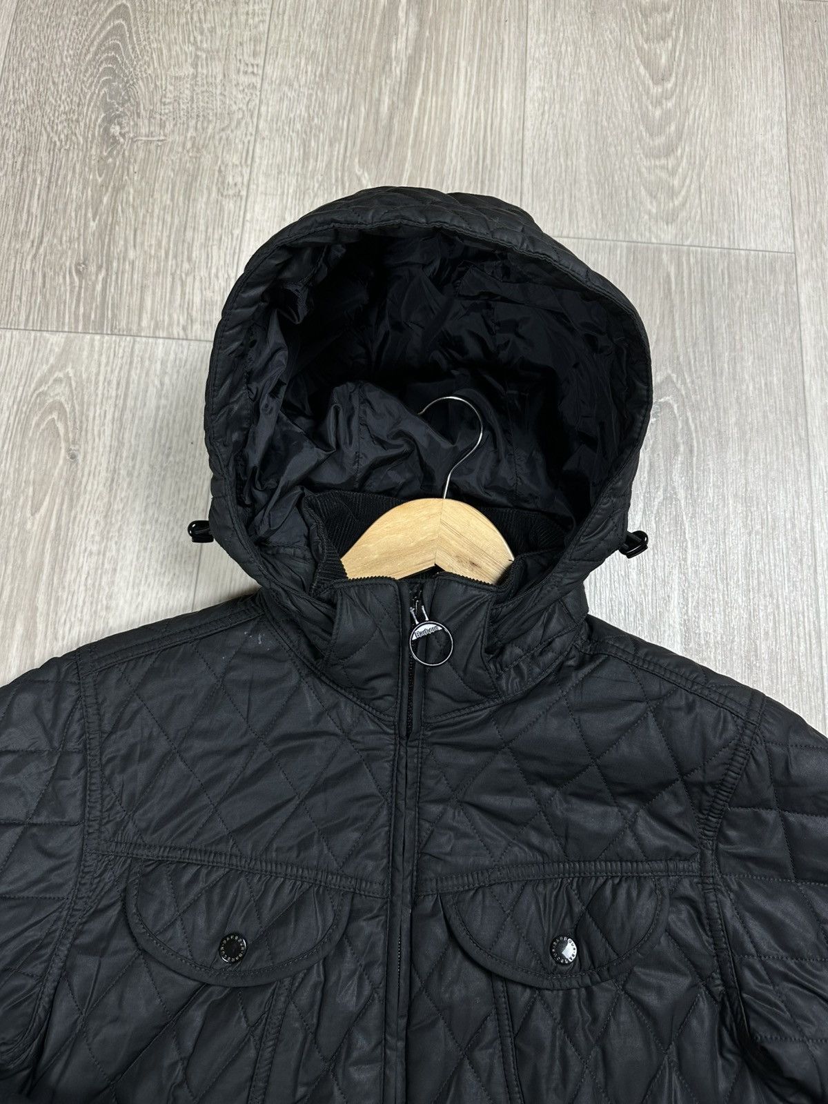 Barbour × Vintage Women Barbour Grace Silken Polarquilted Quilted Jacket Size M / US 6-8 / IT 42-44 - 5 Thumbnail