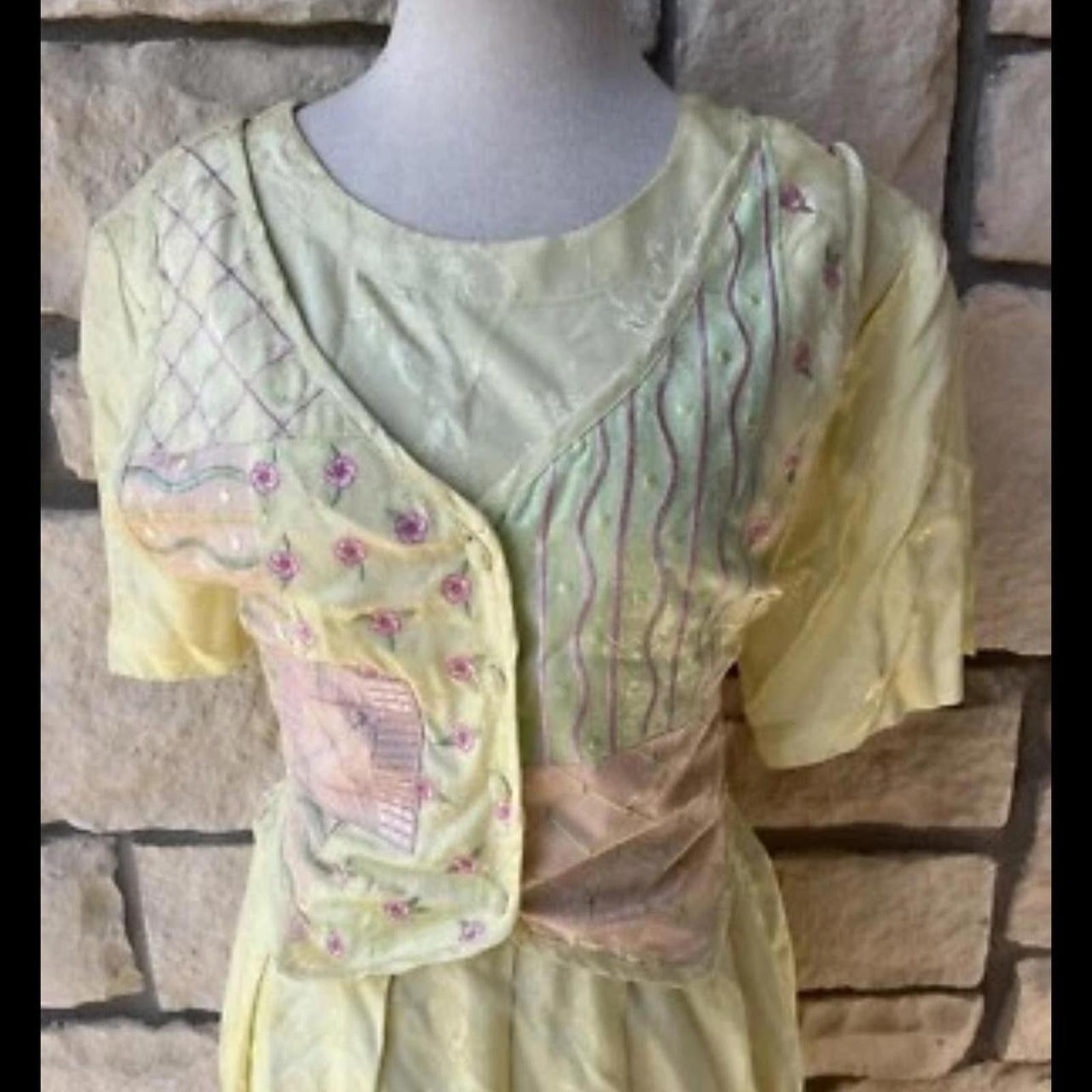 Other Vintage Country Wear Clothing Co Dress L. Size L / US 10 / IT 46 - 5 Thumbnail