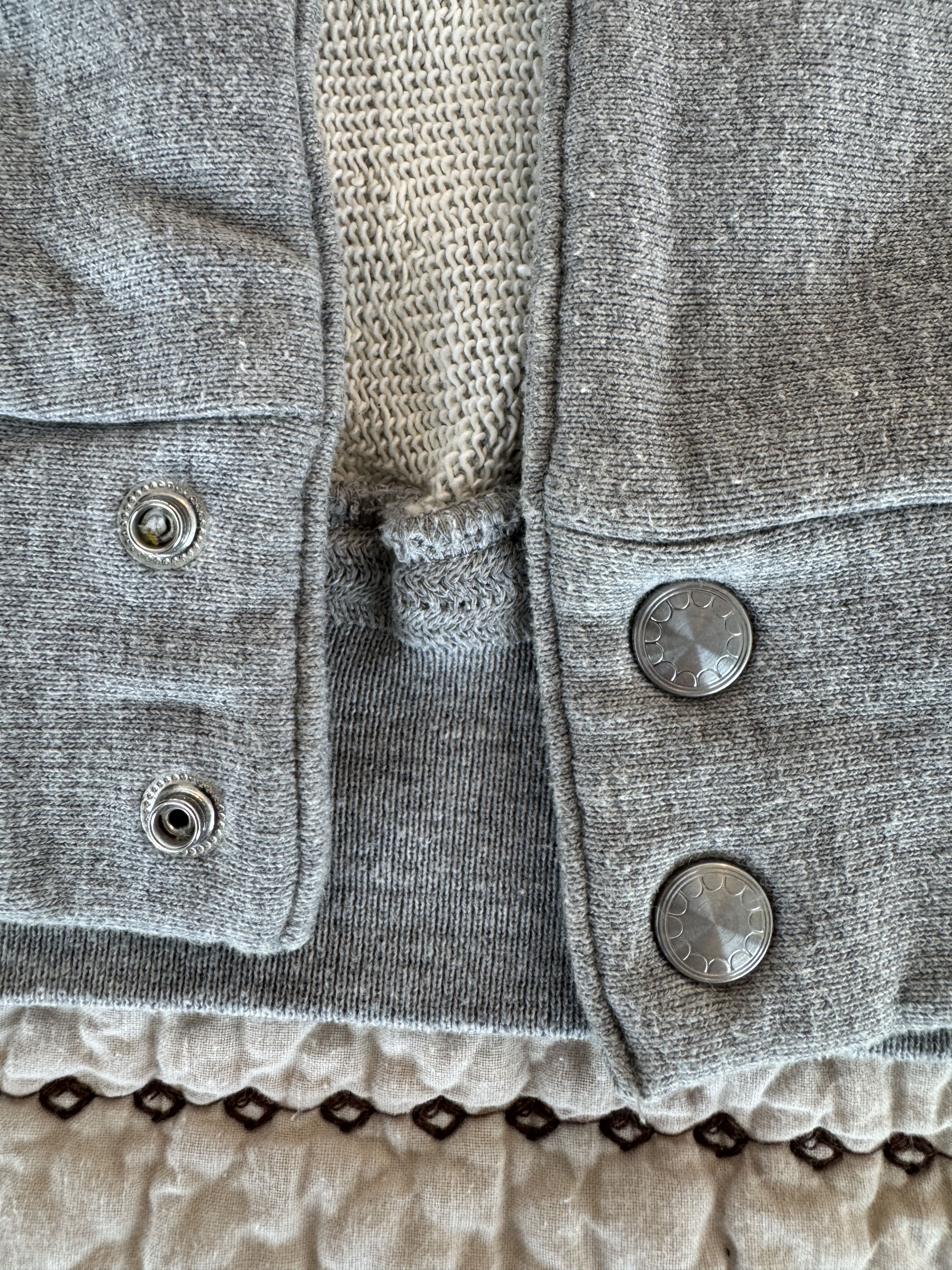 Kaws KAWS ORIGINAL FAKE RAGLAN SWEATSHIRT SNAP JACKET SZ 3 GRAY Size US L / EU 52-54 / 3 - 11 Thumbnail