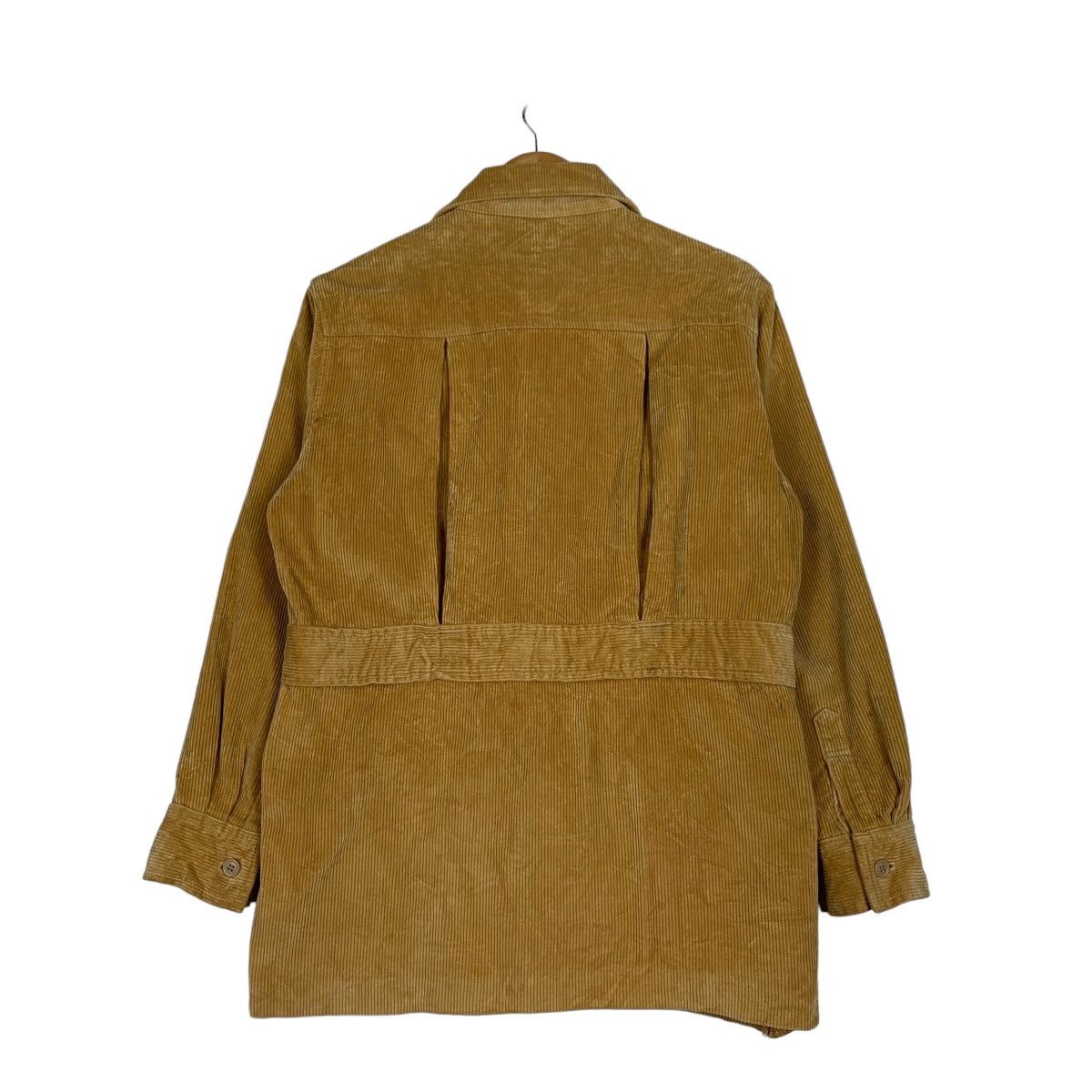 Japanese Brand SIMPLE LIFE Yellow Corduroy Chore Jacket #0991-C44 Size US L / EU 52-54 / 3 - 7 Thumbnail