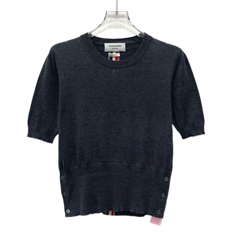 Other Thom Browne Cotton round neck short sleeve knit Size XS / US 0-2 / IT 36-38 - 1 Thumbnail