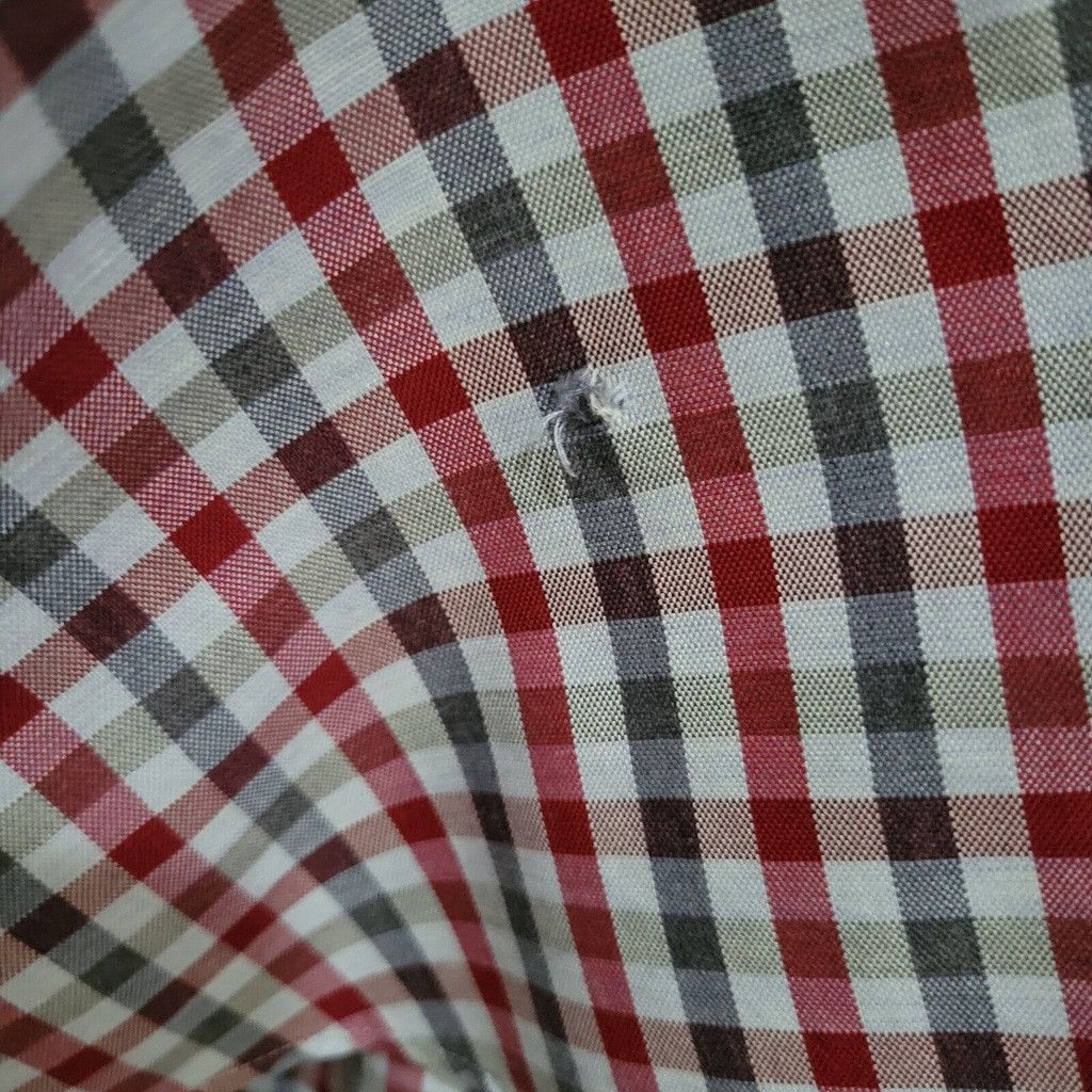 Joseph Abboud Joseph Abboud Long-Sleeves Checkered Non-Iron Shirt. Large. Size US L / EU 52-54 / 3 - 8 Thumbnail