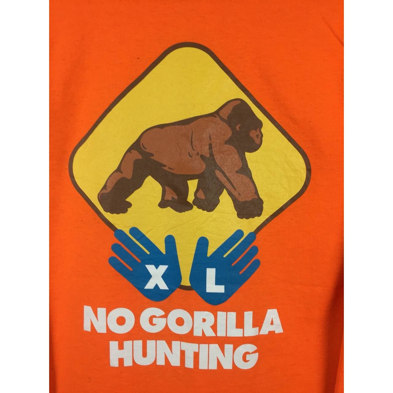 Vintage × Xlarge XLARGE Los Angeles No Gorilla Hunting Longsleeve Tee Size US S / EU 44-46 / 1 - 3 Thumbnail