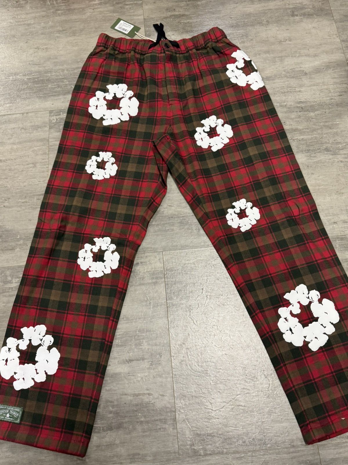 DENIM TEARS Denim Tears Flannel Pajamas size S Size US 32 / EU 48 - 2 Thumbnail