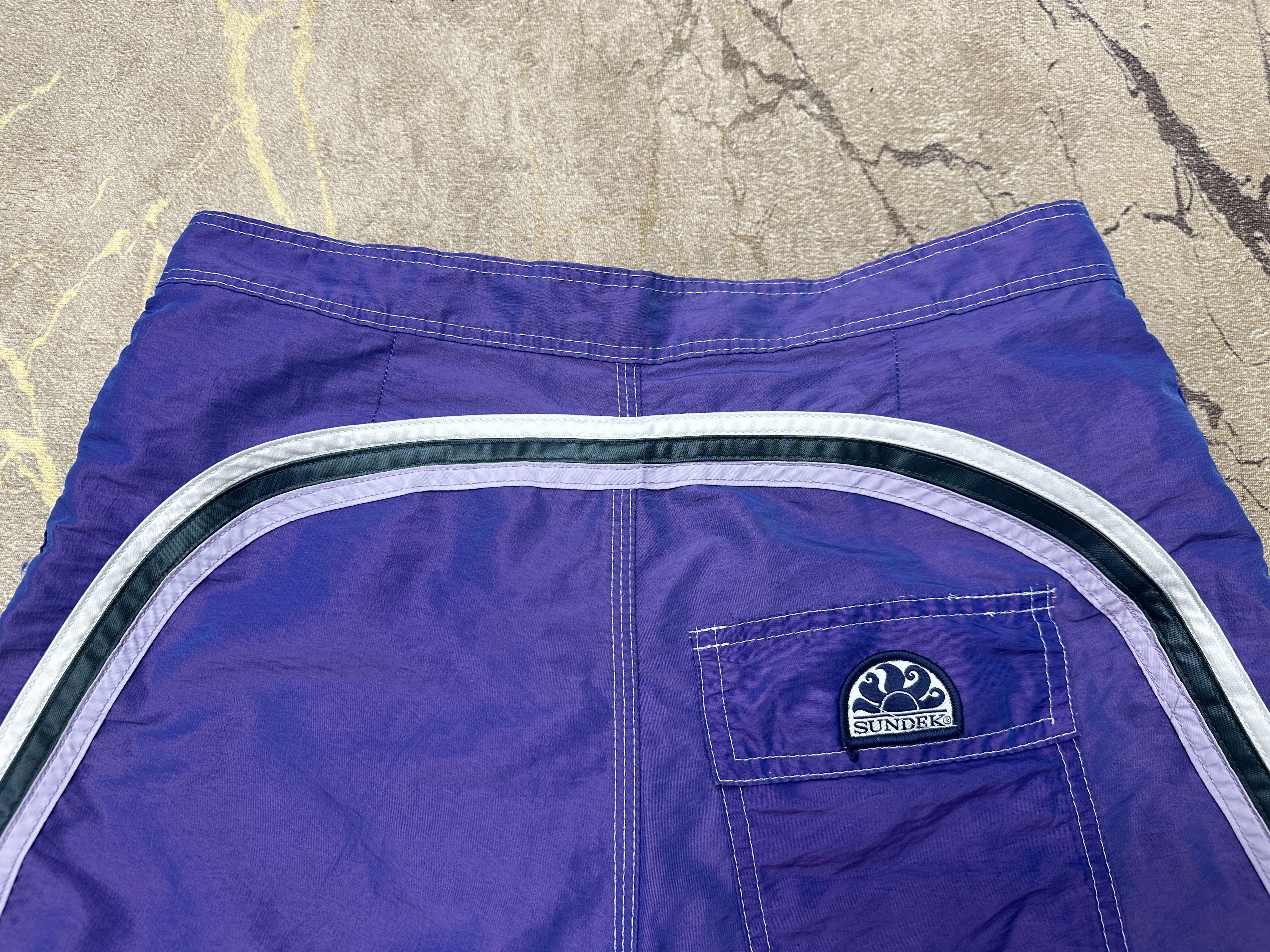 Sundek Sundek 31 Surf Beach Board Shorts Trunks BathSuit Size 31 S Size US 31 - 4 Thumbnail