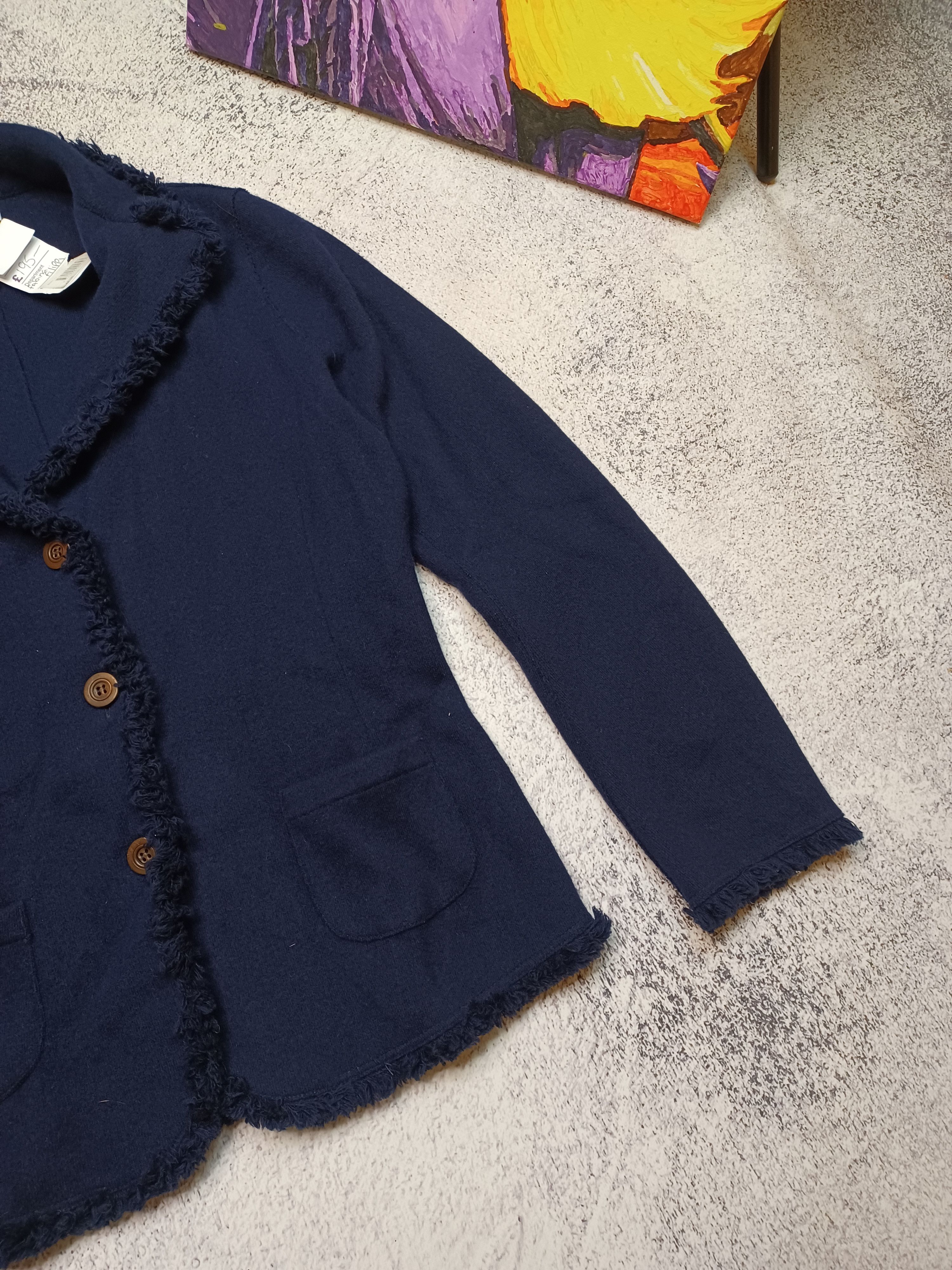 Fabiana Filippi Fabiana Filippi Knited Wool Silk Cashmere Jacket Cardigan Size M / US 6-8 / IT 42-44 - 3 Thumbnail