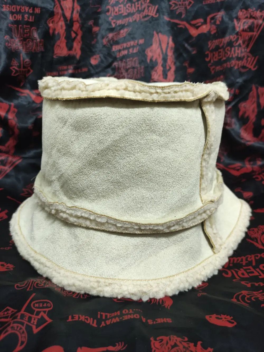 Japanese Brand × Vintage VINTAGE it's SHEARLING SHERPA BUCKET HAT Size ONE SIZE - 2 Thumbnail