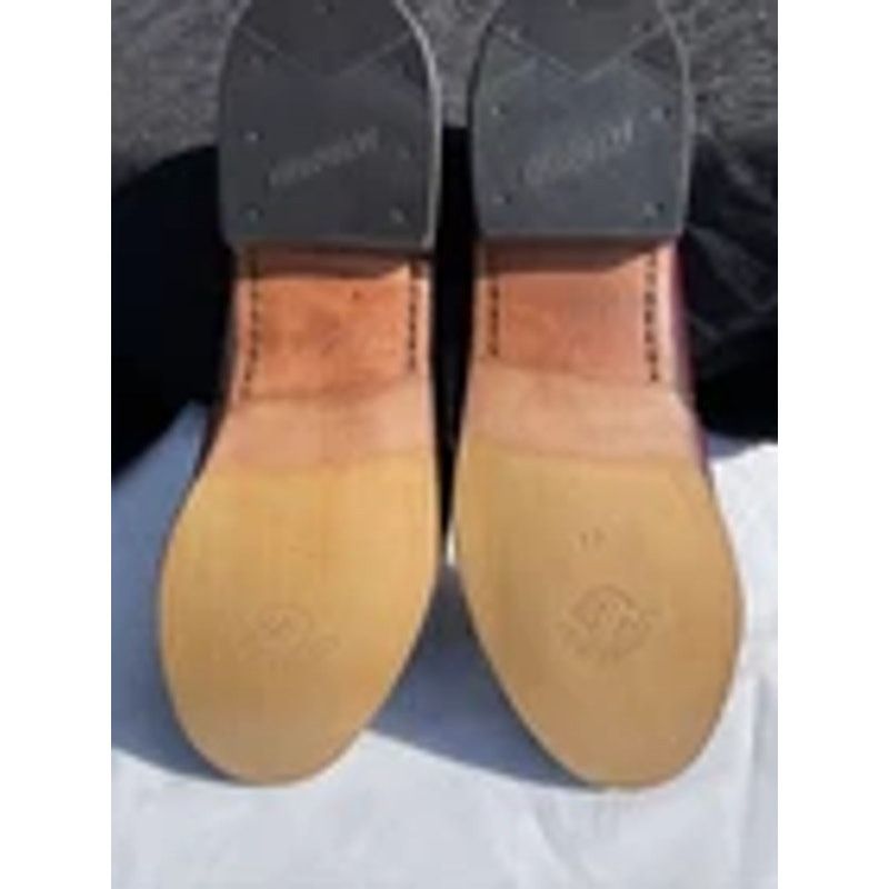 Cole Haan Cole Haan Men Tassel Loafer Burgundy Dress Shoe Sz 11 D Size US 11 / EU 44 - 3 Thumbnail