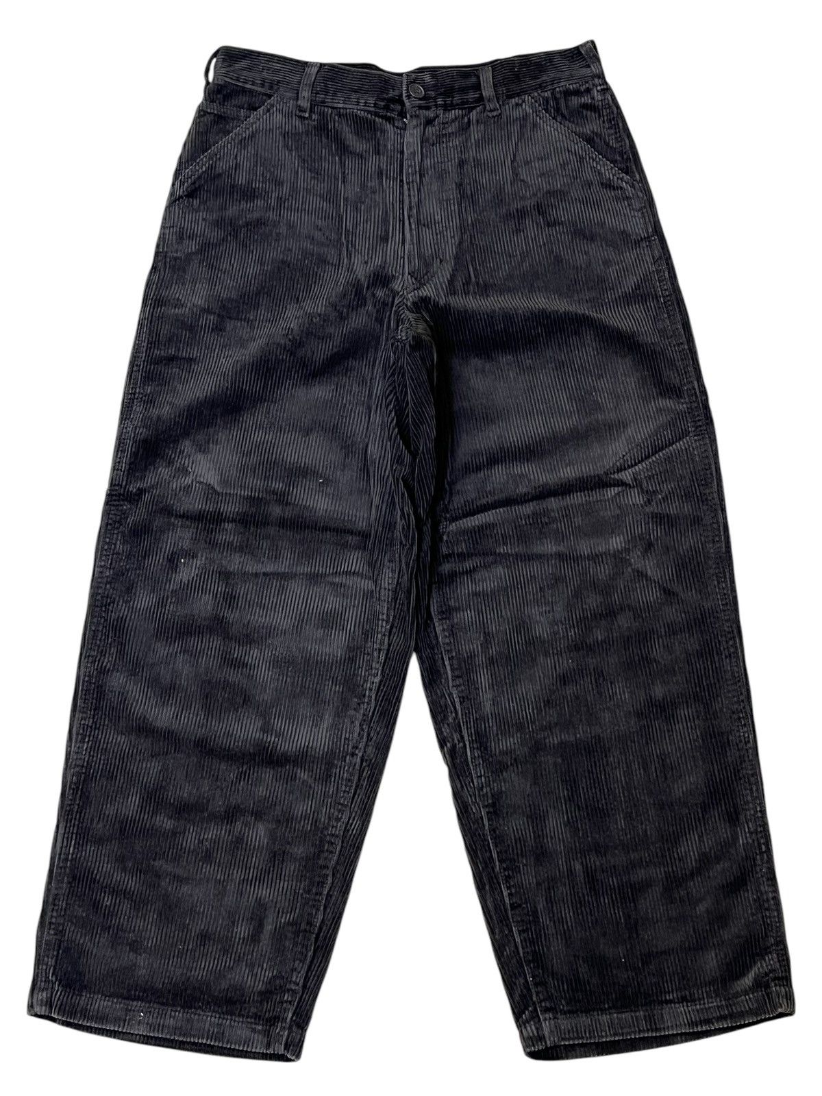 JNCO VINTAGE Y2K JAPANESE UNIQLO CARPENTER CORDUROY BAGGY JEANS Size US 32 / EU 48 - 1 Thumbnail
