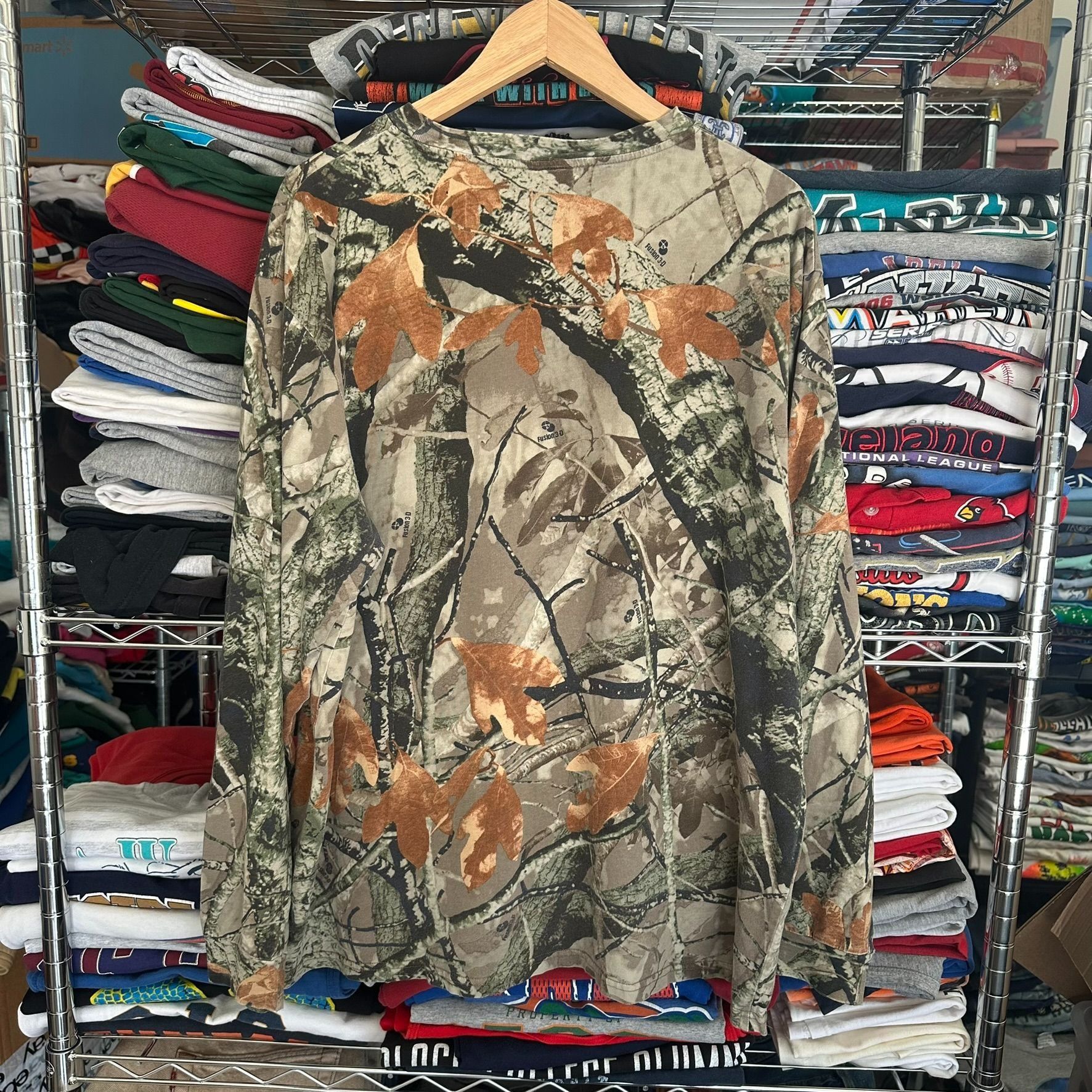 Realtree Vintage Y2K Realtree Camo T-Shirt Long Sleeve Grunge Gorpcor Size US XL / EU 56 / 4 - 6 Thumbnail