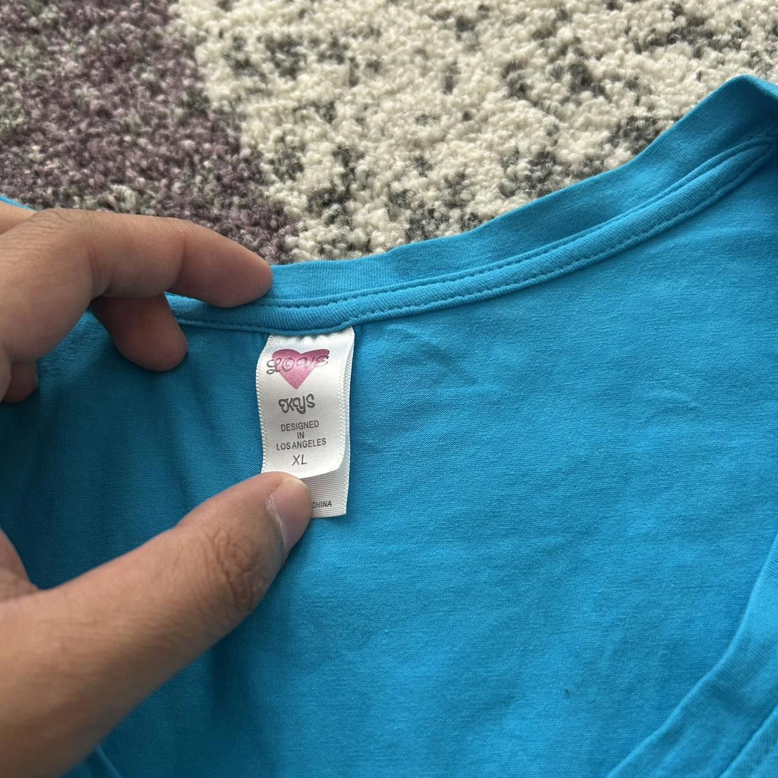 Other Destination 13 Rhinestone Angel Wing Tee — Port Dover 2012 Size XL / US 12-14 / IT 48-50 - 7 Thumbnail