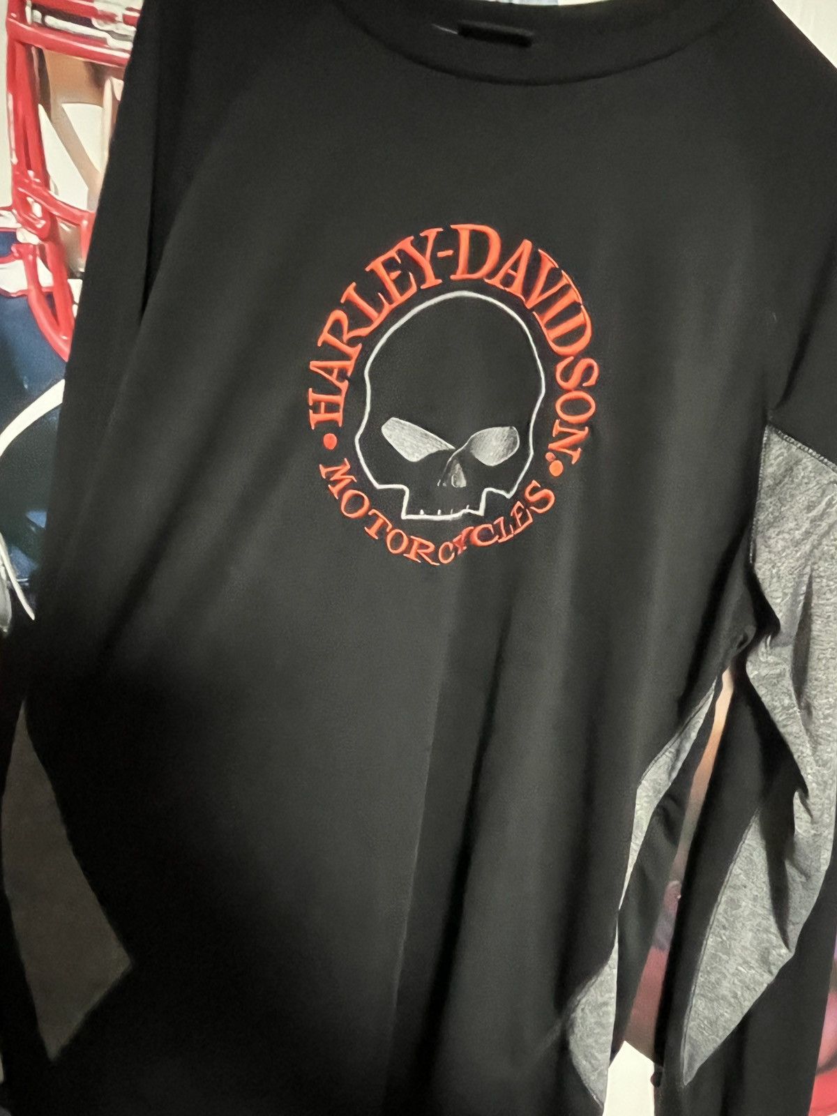 Harley Davidson Haley Davidson long sleeve 🔥 Size US L / EU 52-54 / 3 - 3 Thumbnail