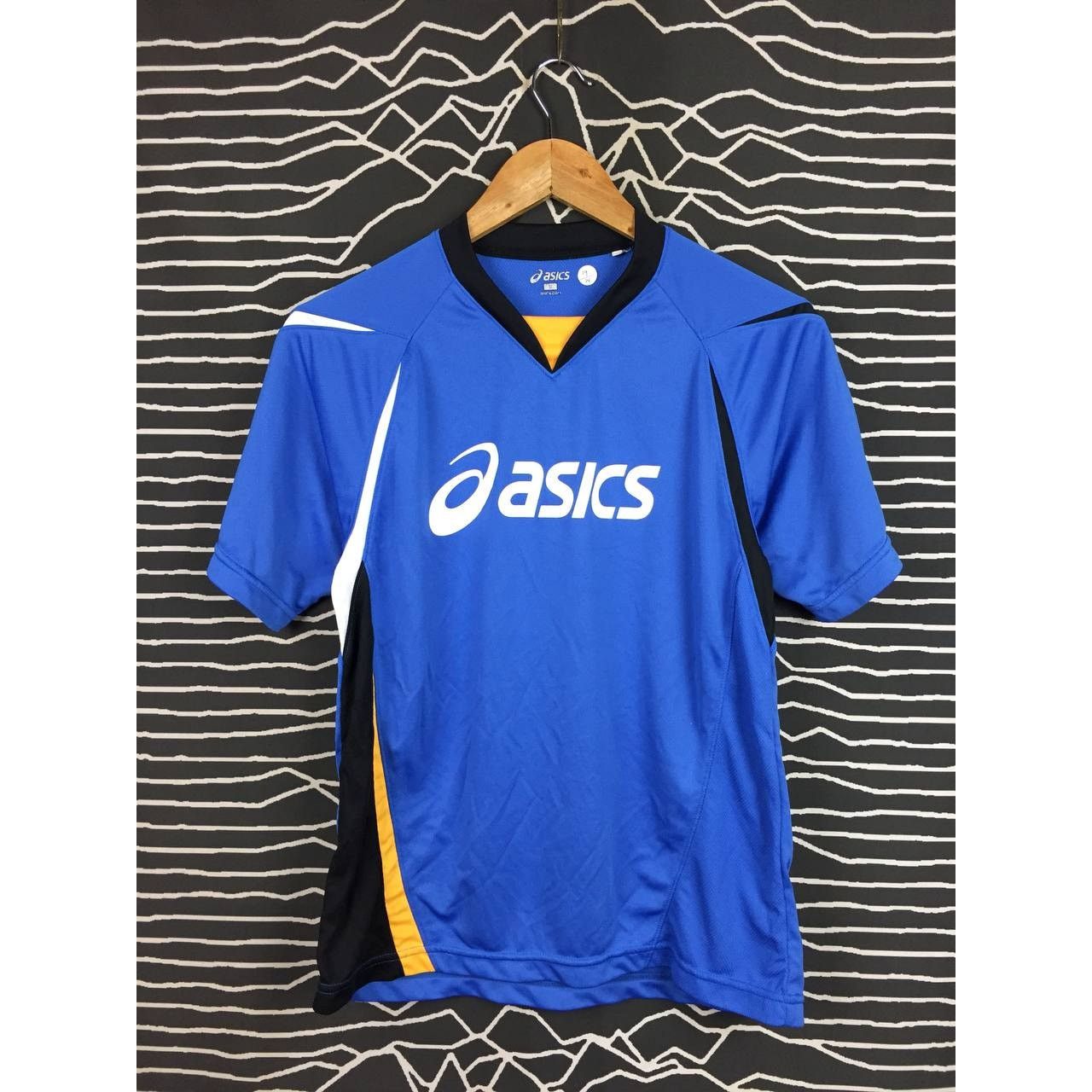 Asics × Vintage Asics Spell Out Logo Sportswear Jersey Size S Size US S / EU 44-46 / 1 - 1 Thumbnail