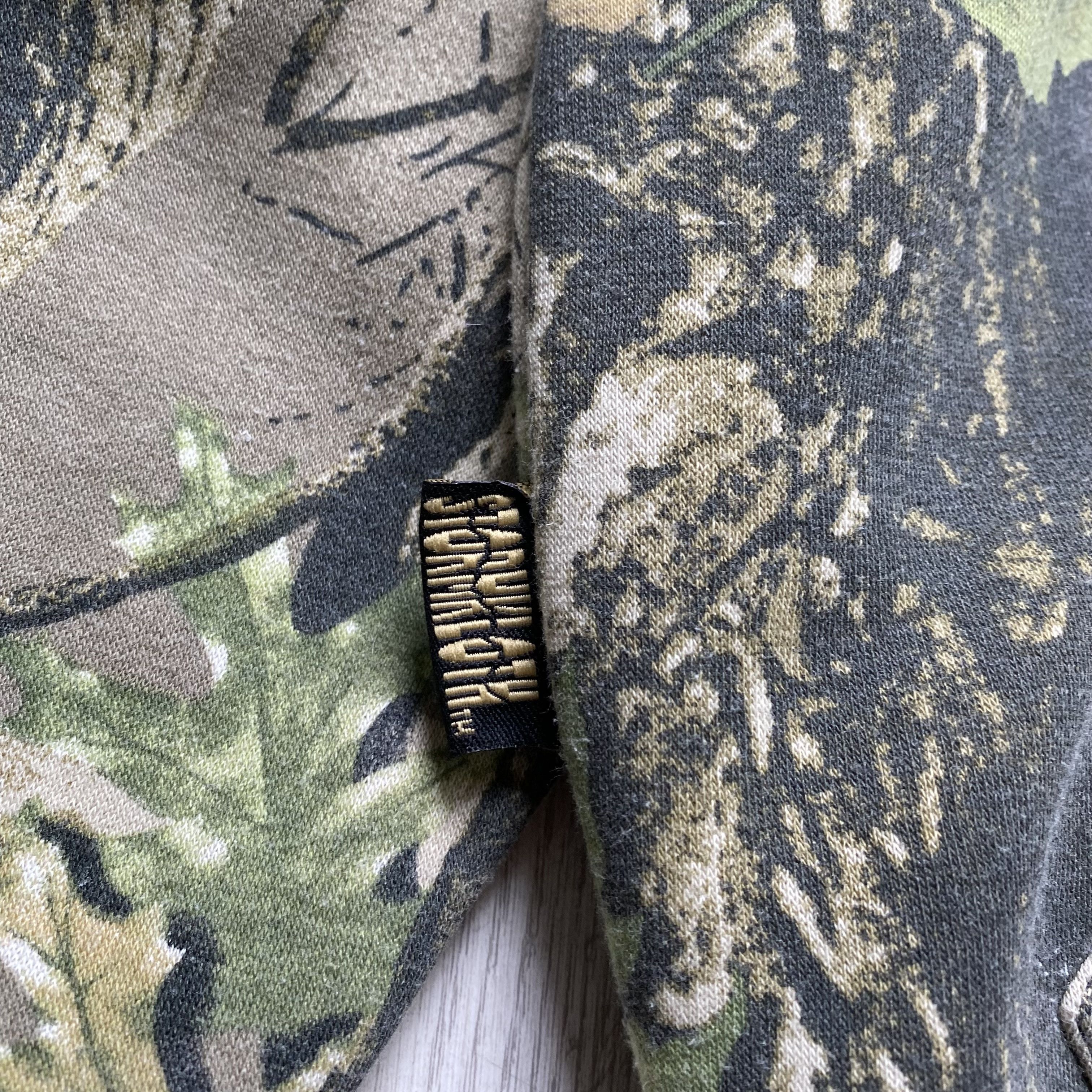 Realtree 🌳 Vintage RealTree Boxy Hoodie zip up Carhartt style Size US L / EU 52-54 / 3 - 7 Thumbnail