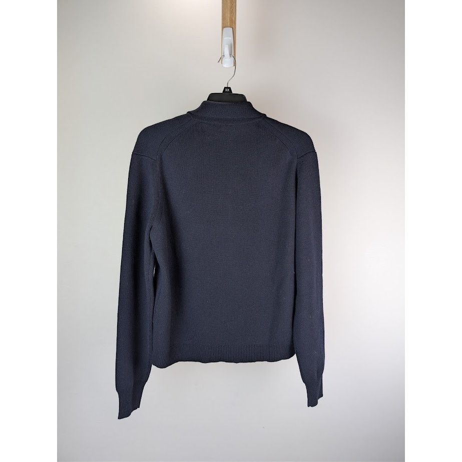 Tom Ford o1rshd1 Knitwear Button Sweater in Navy Size US L / EU 52-54 / 3 - 9 Thumbnail