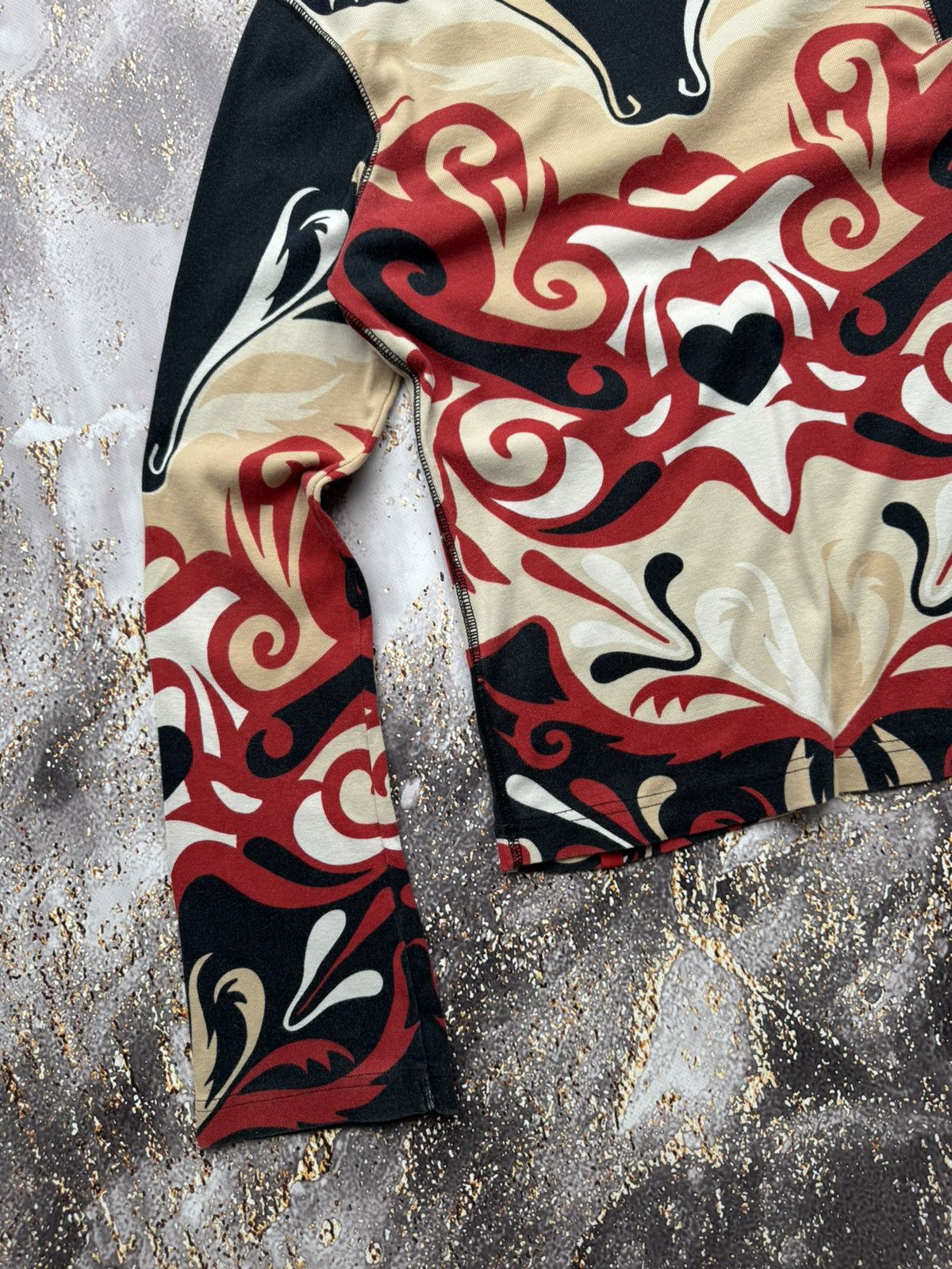 Japanese Brand Vintage Printed Japanese Long Sleeve Size M / US 6-8 / IT 42-44 - 9 Thumbnail