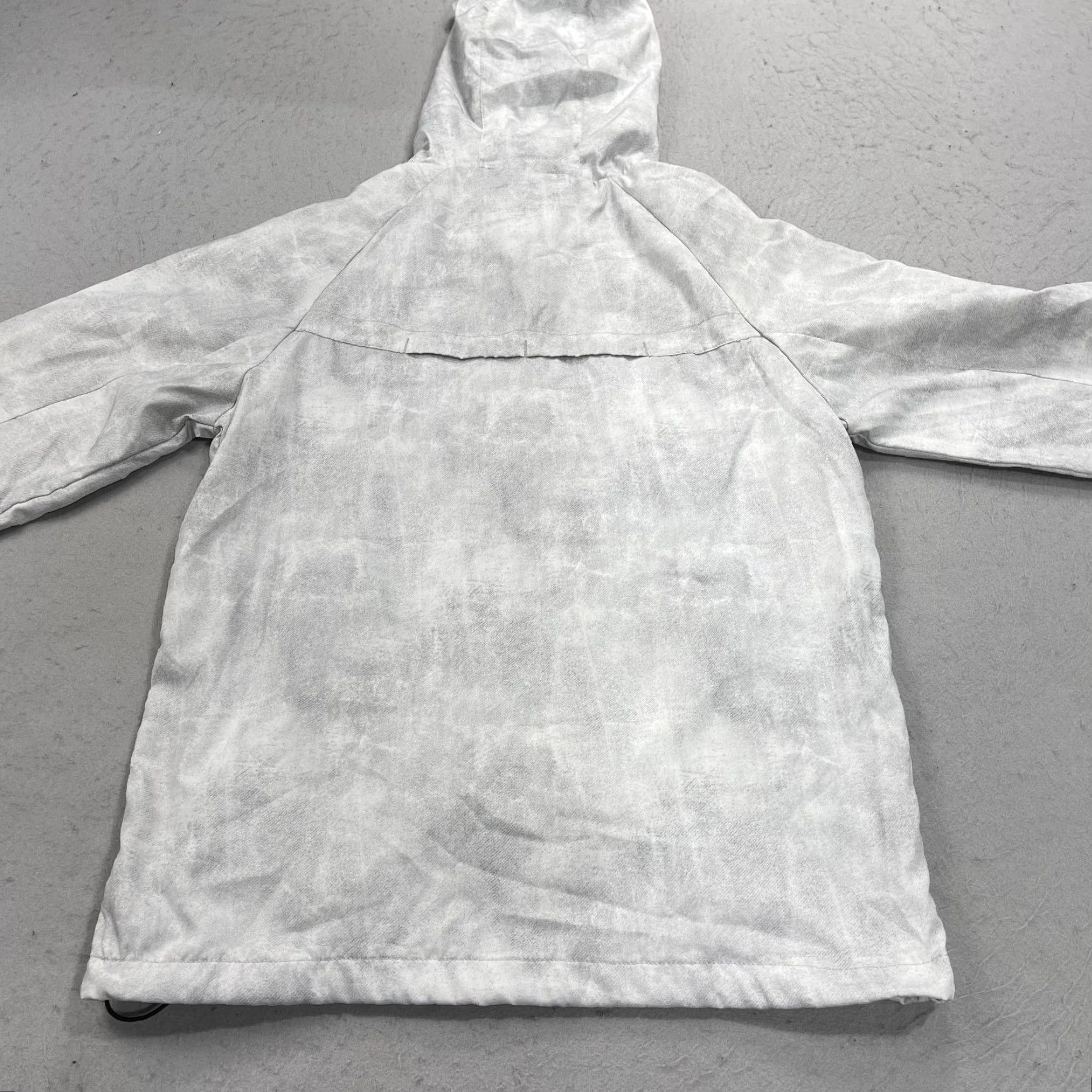 Vintage Sunday Swagger Golf Jacket Mens Small Gray Full Zip Hooded Windbreaker Abstract Shirt Size US S / EU 44-46 / 1 - 6 Thumbnail