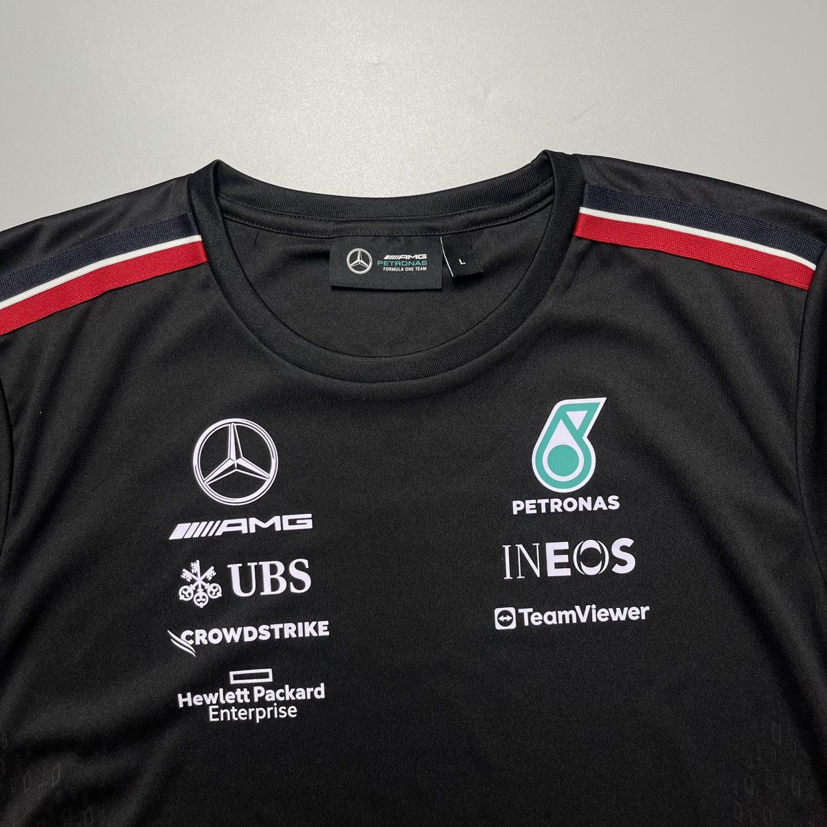 Mercedes-Benz MERCEDES BENZ AMG PETRONAS F1 2023 TEAM DRIVER T-SHIRT Size US L / EU 52-54 / 3 - 4 Thumbnail