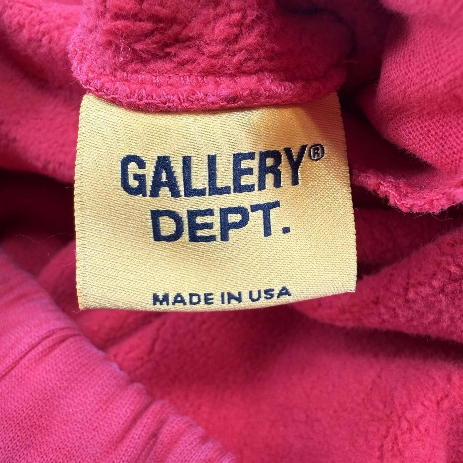 Gallery Dept. Gallery Dept. DEPT GYM Red Sweatpants M Used Size US 32 / EU 48 - 7 Thumbnail