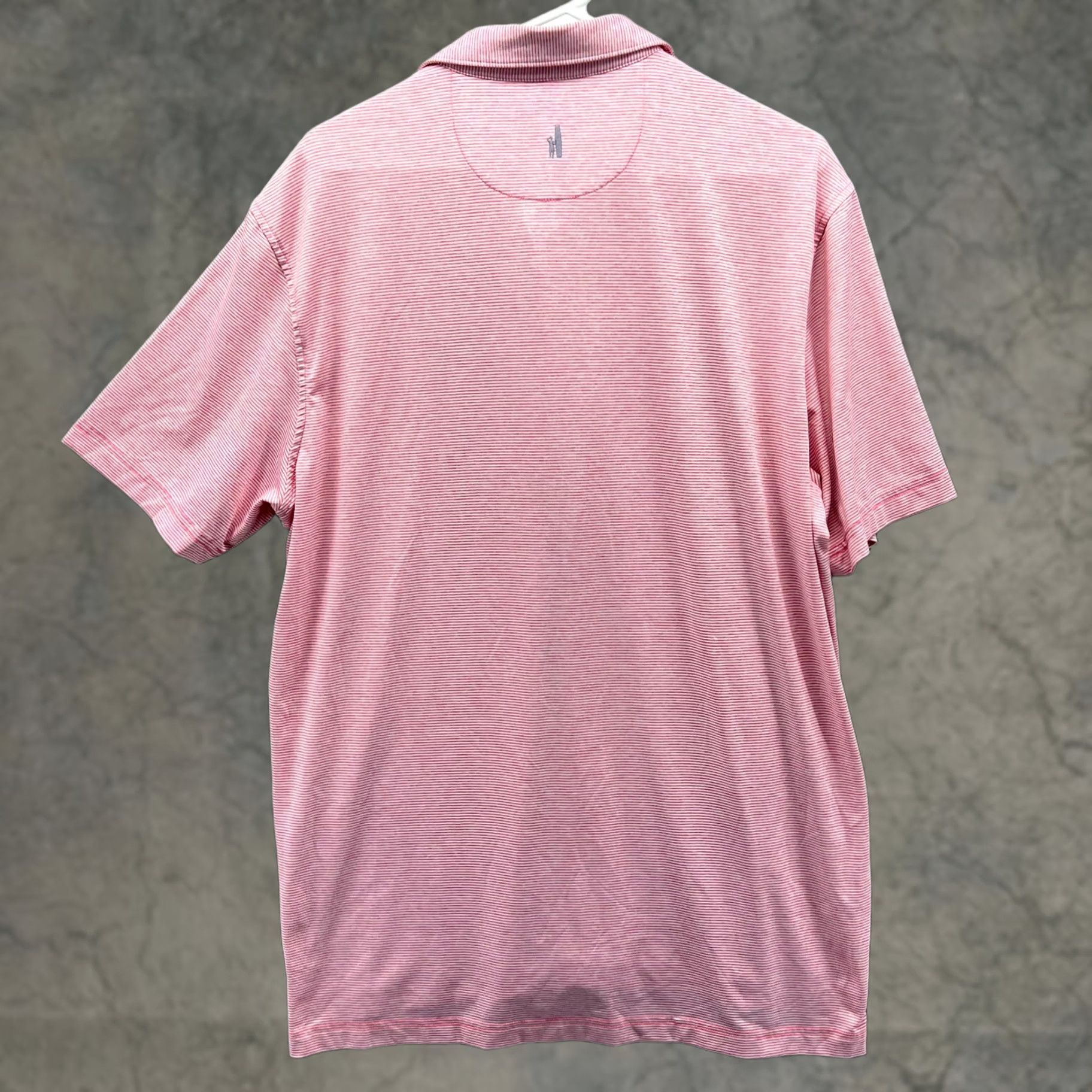 johnnie-O Johnnie-O Polo Shirt Men Large Pink Striped Honda Classic Size US L / EU 52-54 / 3 - 1 Thumbnail