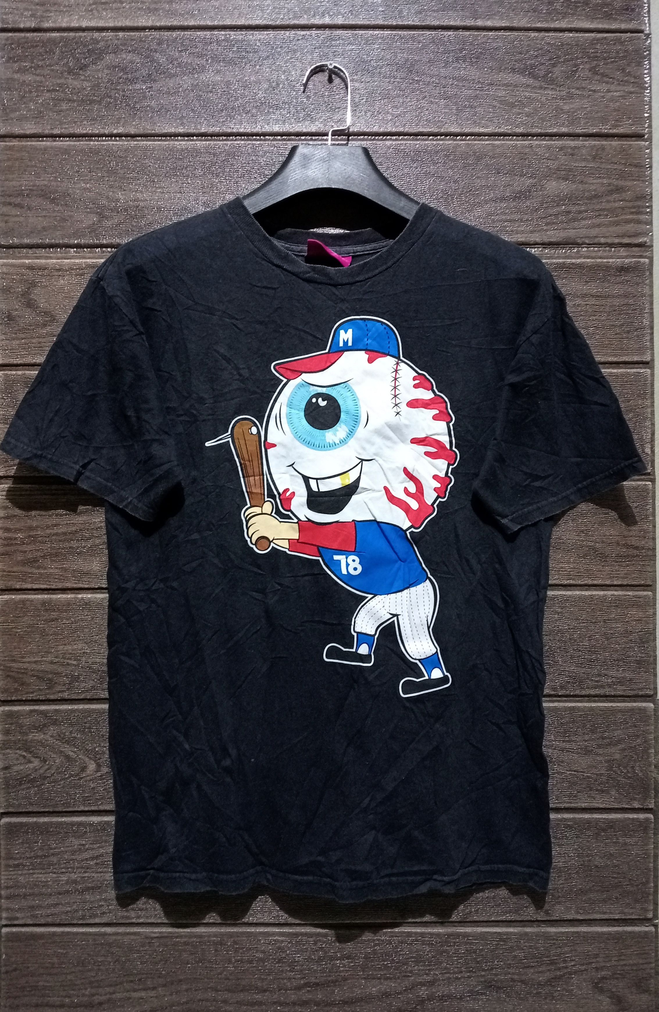 Mishka Vintage Mishka NYC MNWKA Baseball Tee USA Very Rare Size US M / EU 48-50 / 2 - 1 Thumbnail