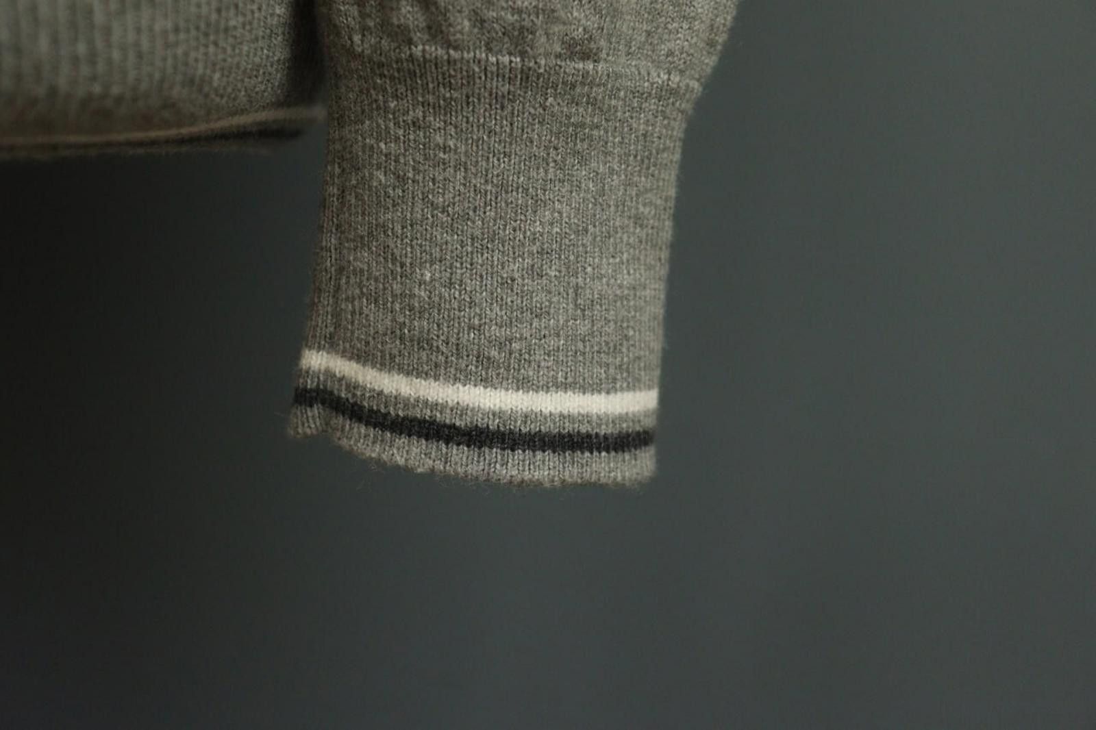 La Martina La Martina Gray Knitted Crew Neck Sweatshirt Size L Size US L / EU 52-54 / 3 - 6 Thumbnail