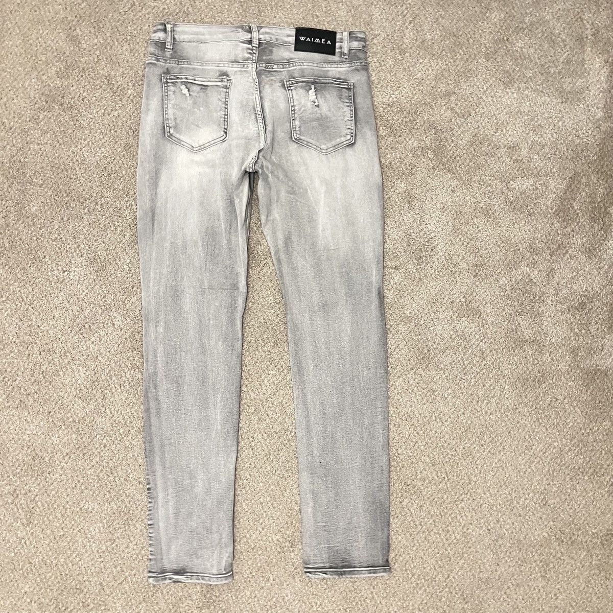 Other Grey men ripped slim jeans Size US 34 / EU 50 - 3 Thumbnail