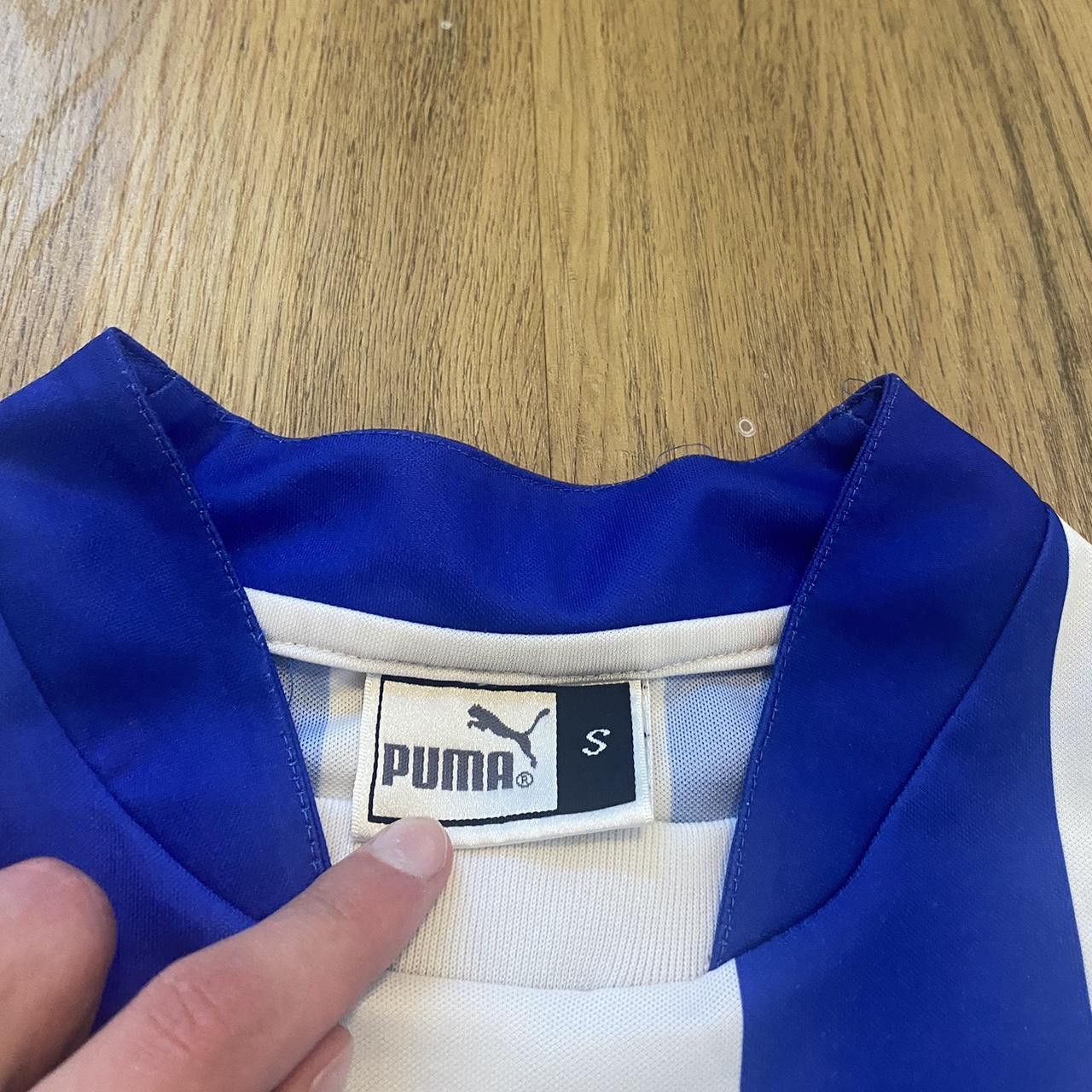 Puma 2001-02 *15 Kristiansen Esbjerg FC Home Denmark l Puma Size US S / EU 44-46 / 1 - 4 Thumbnail