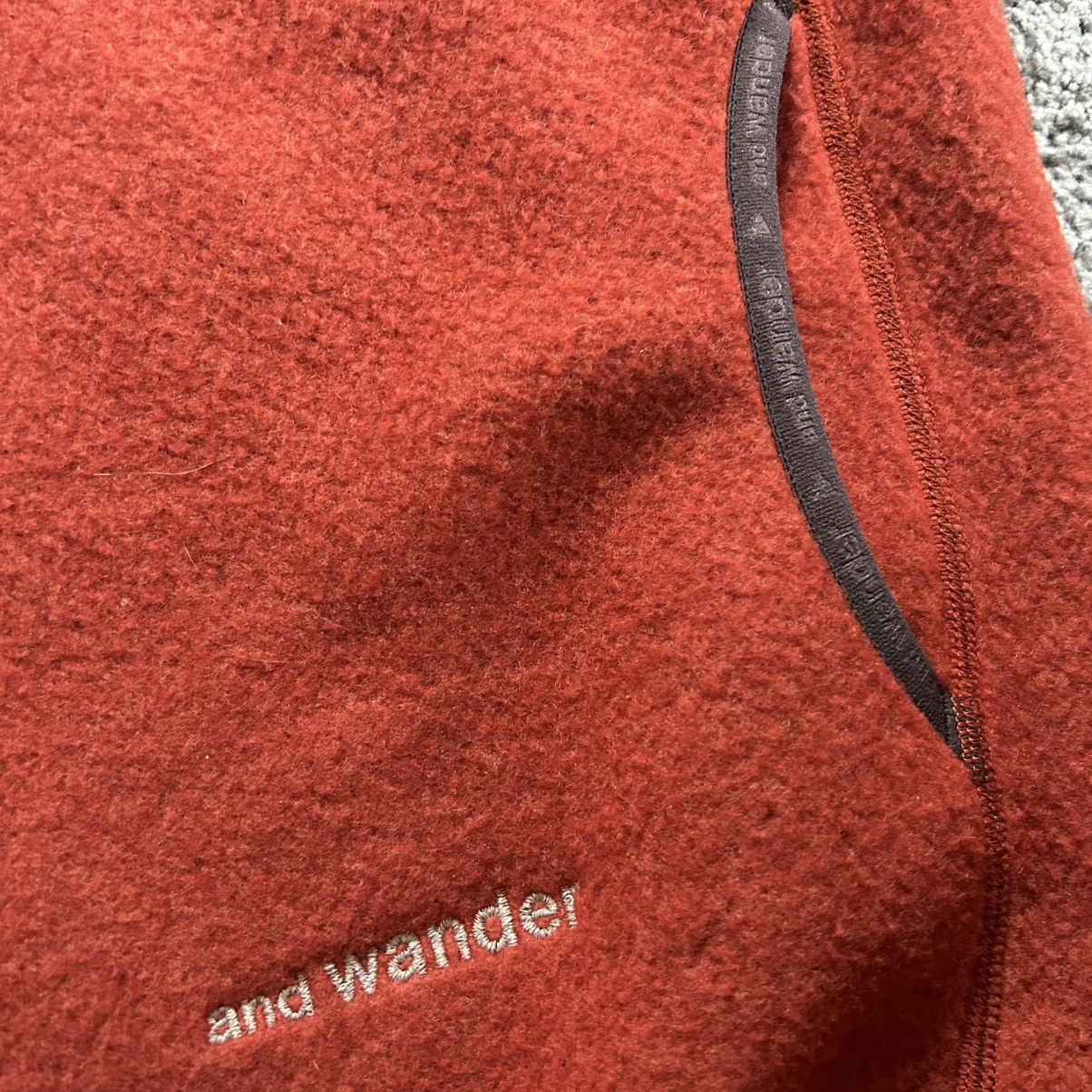 And Wander 574-1281098 2021 and wander wool fleece pullover quartersnap Size US M / EU 48-50 / 2 - 7 Thumbnail