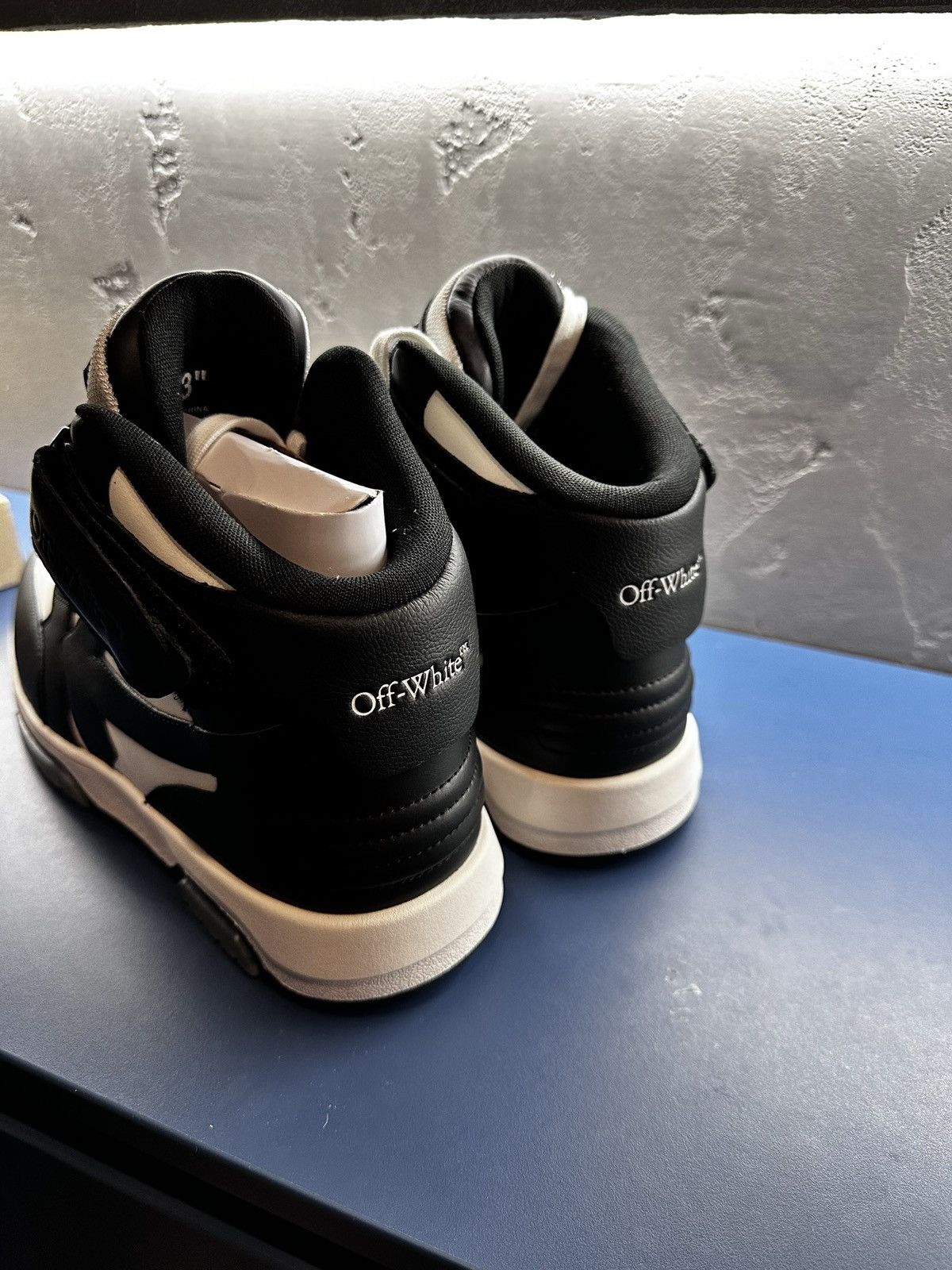 Off-White Off-White Out Of Office High Top Sneakers Size US 10 / EU 43 - 3 Thumbnail