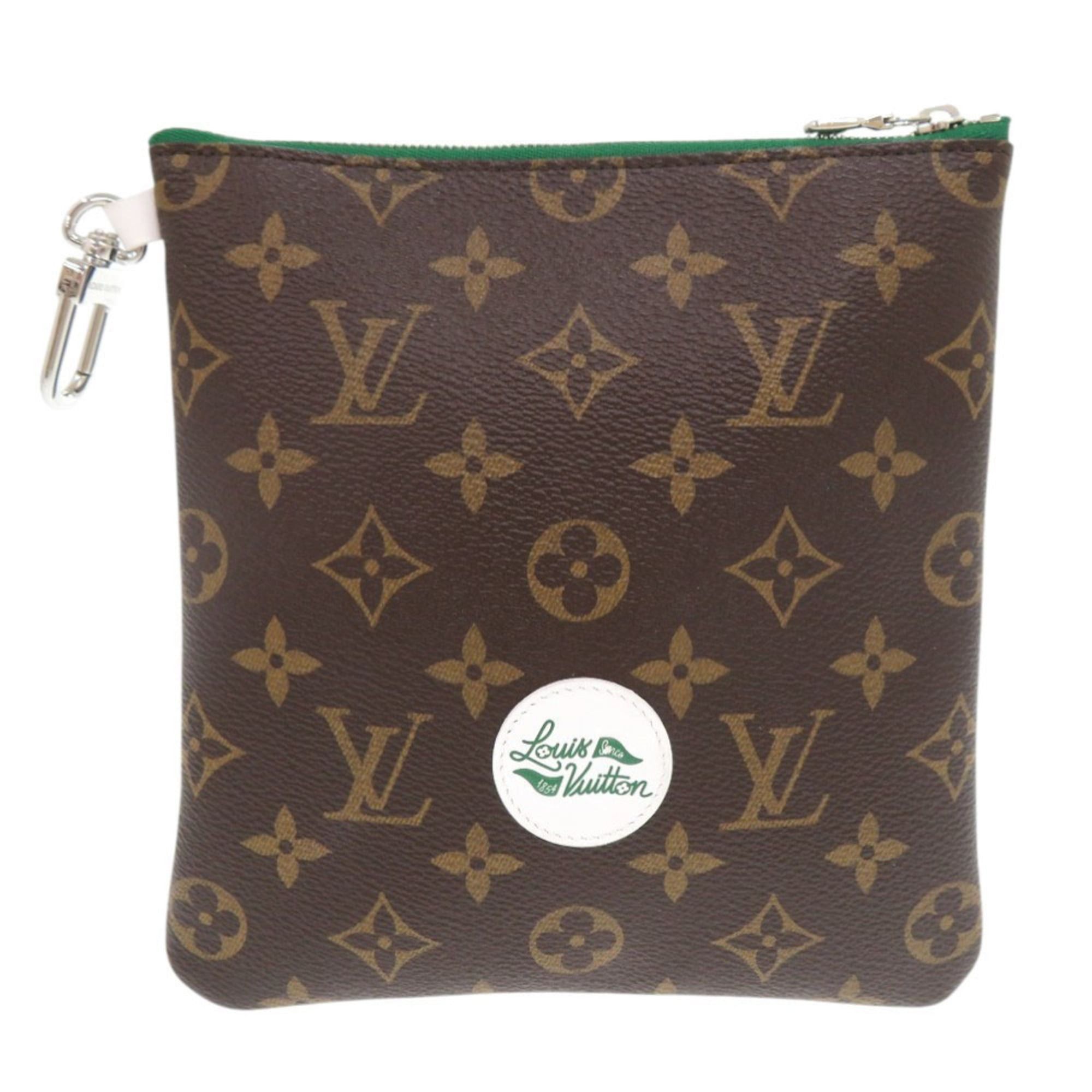 Louis Vuitton Like new Louis Vuitton Golf Accessory Pouch Monogram GI1298 Brown 0712 LOUIS VUITTON Size ONE SIZE - 1 Thumbnail